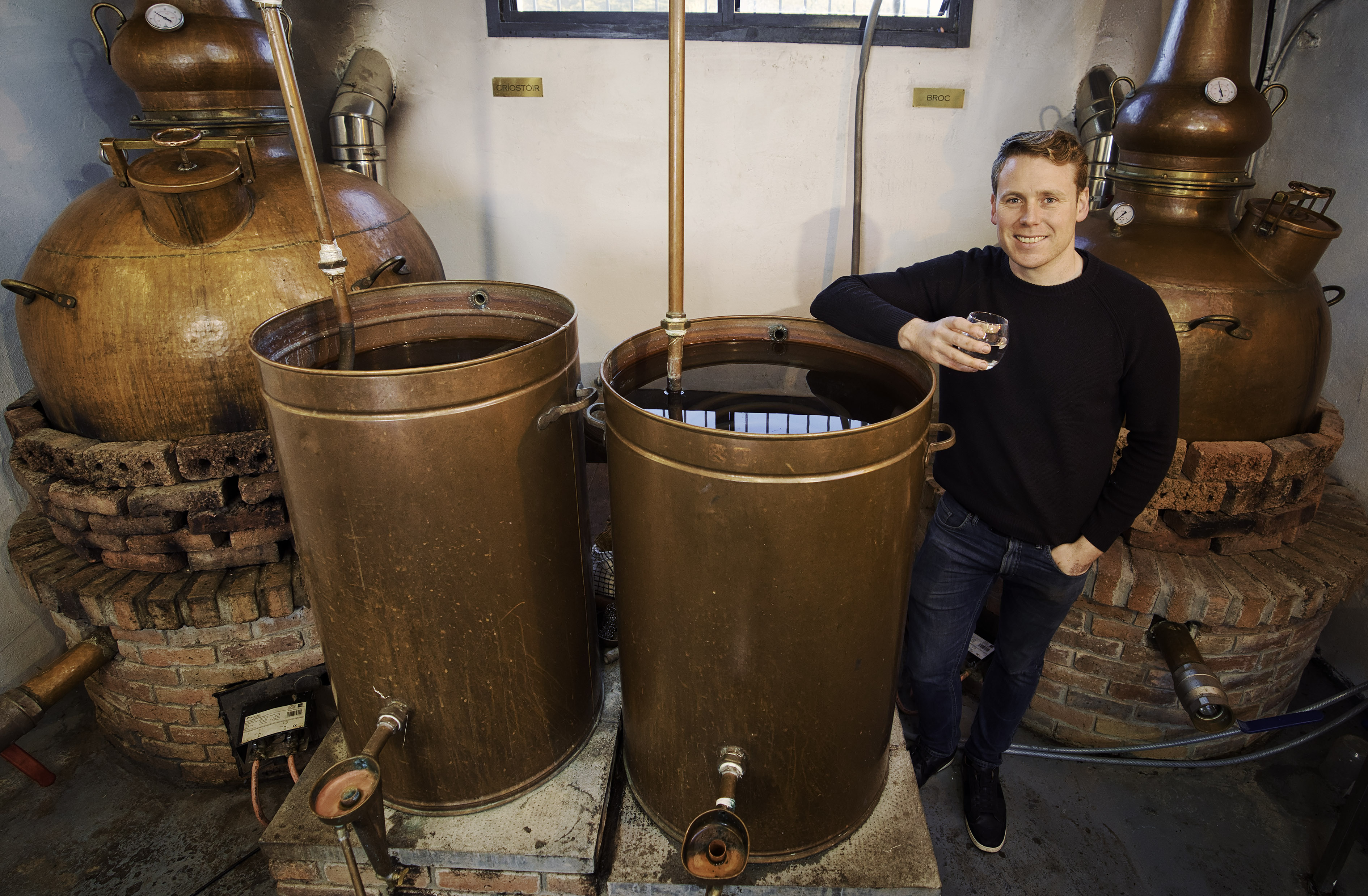 Brendan Carty said Killowen Distillery is the smallest on the island of Ireland (Brian Morrison/TourismNI/PA)