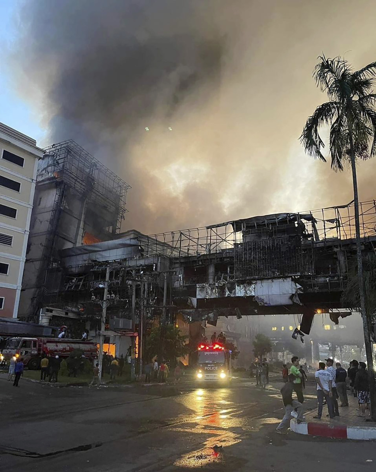 Cambodia hotel fire
