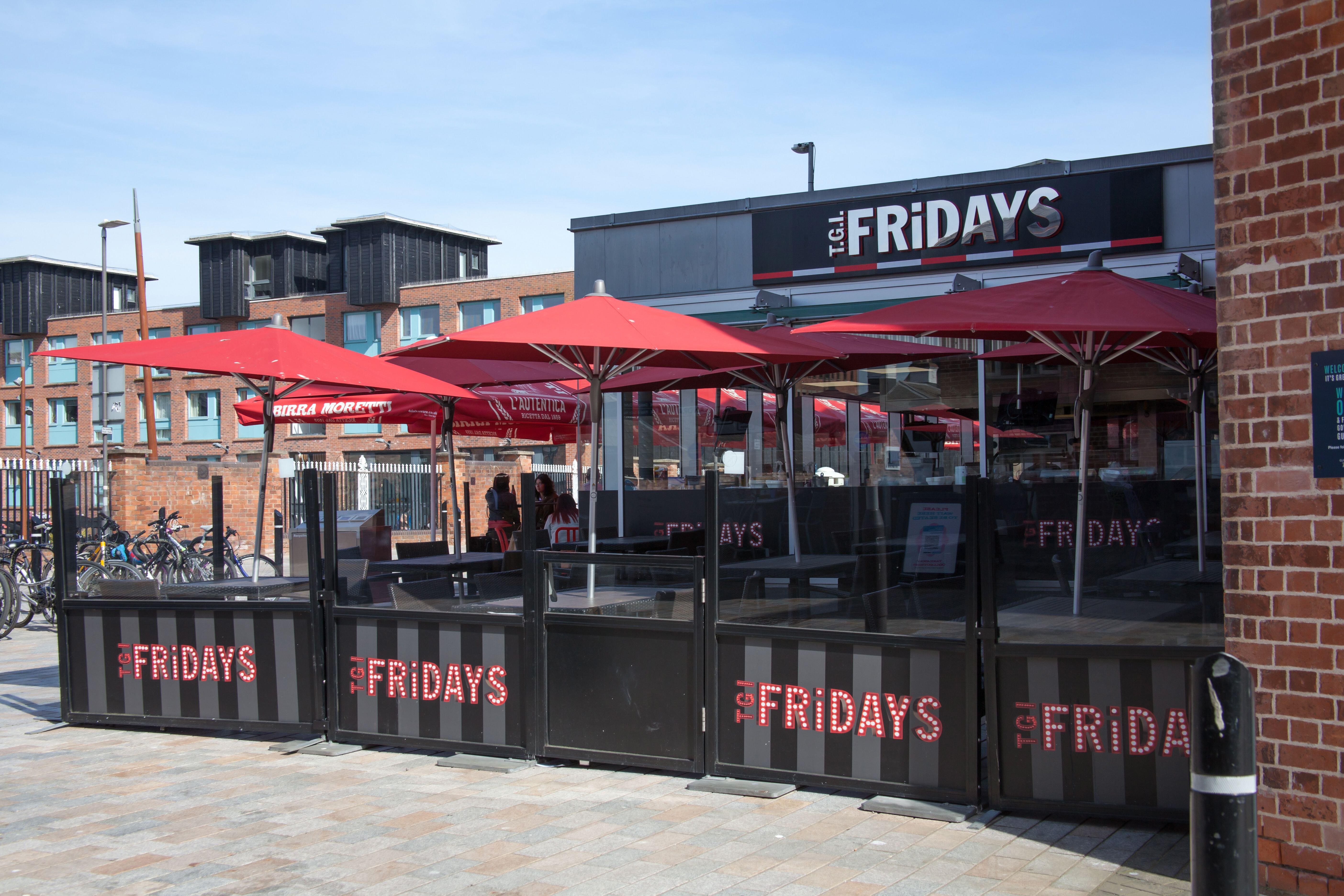 A TGI Fridays restaurant