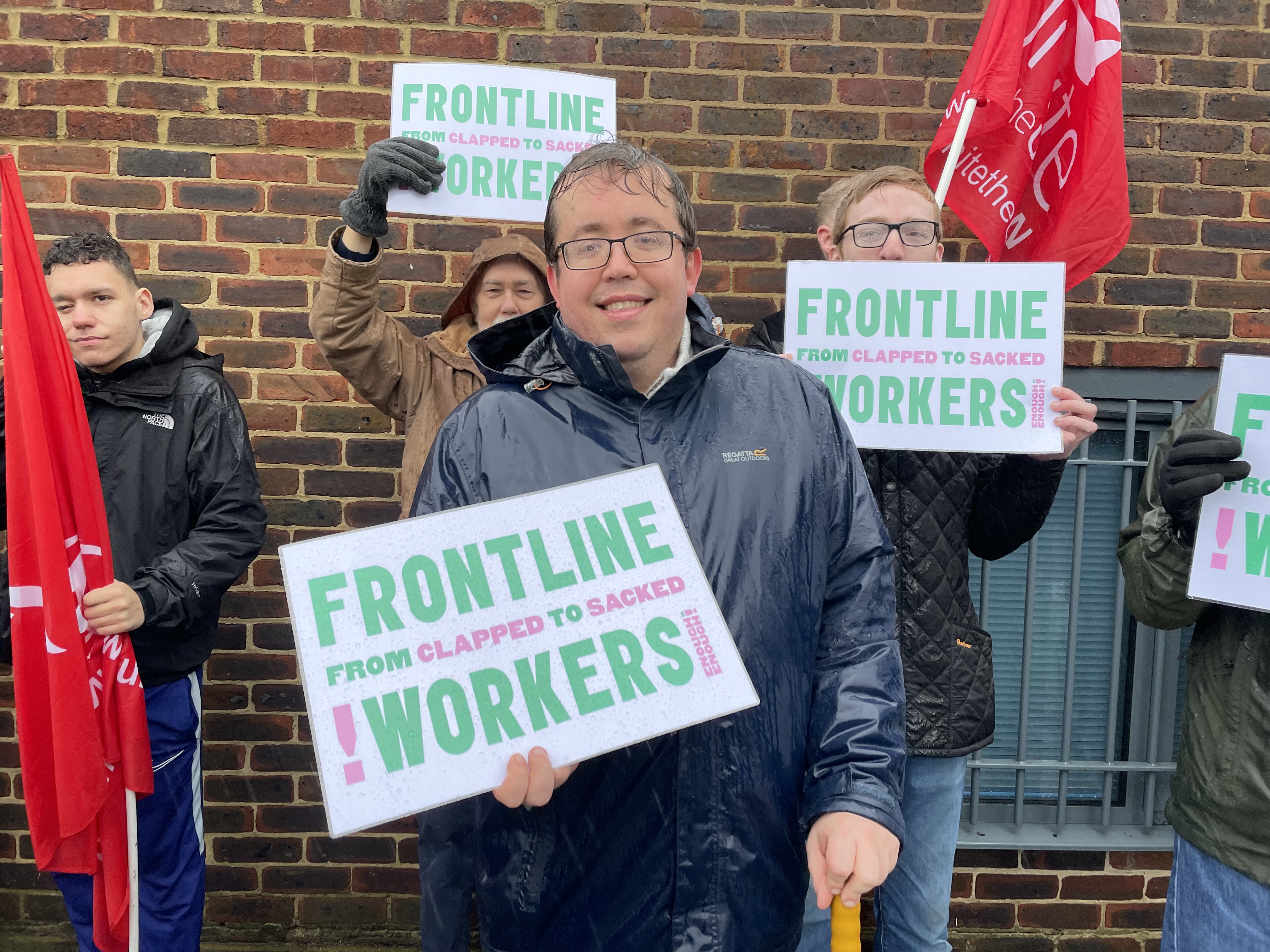 James Broach, UCU member and Labour Councillor in Hatfield