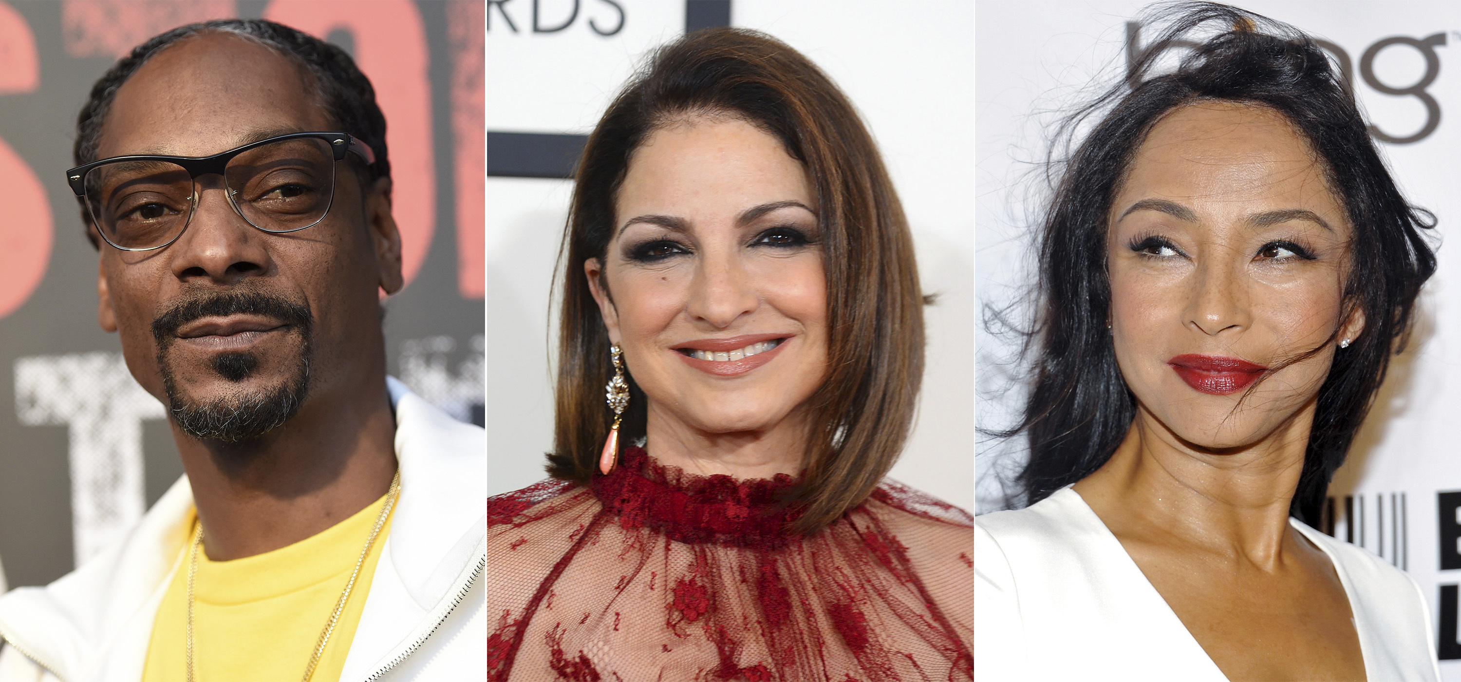 Snoop Dogg, Gloria Estefan and Sade