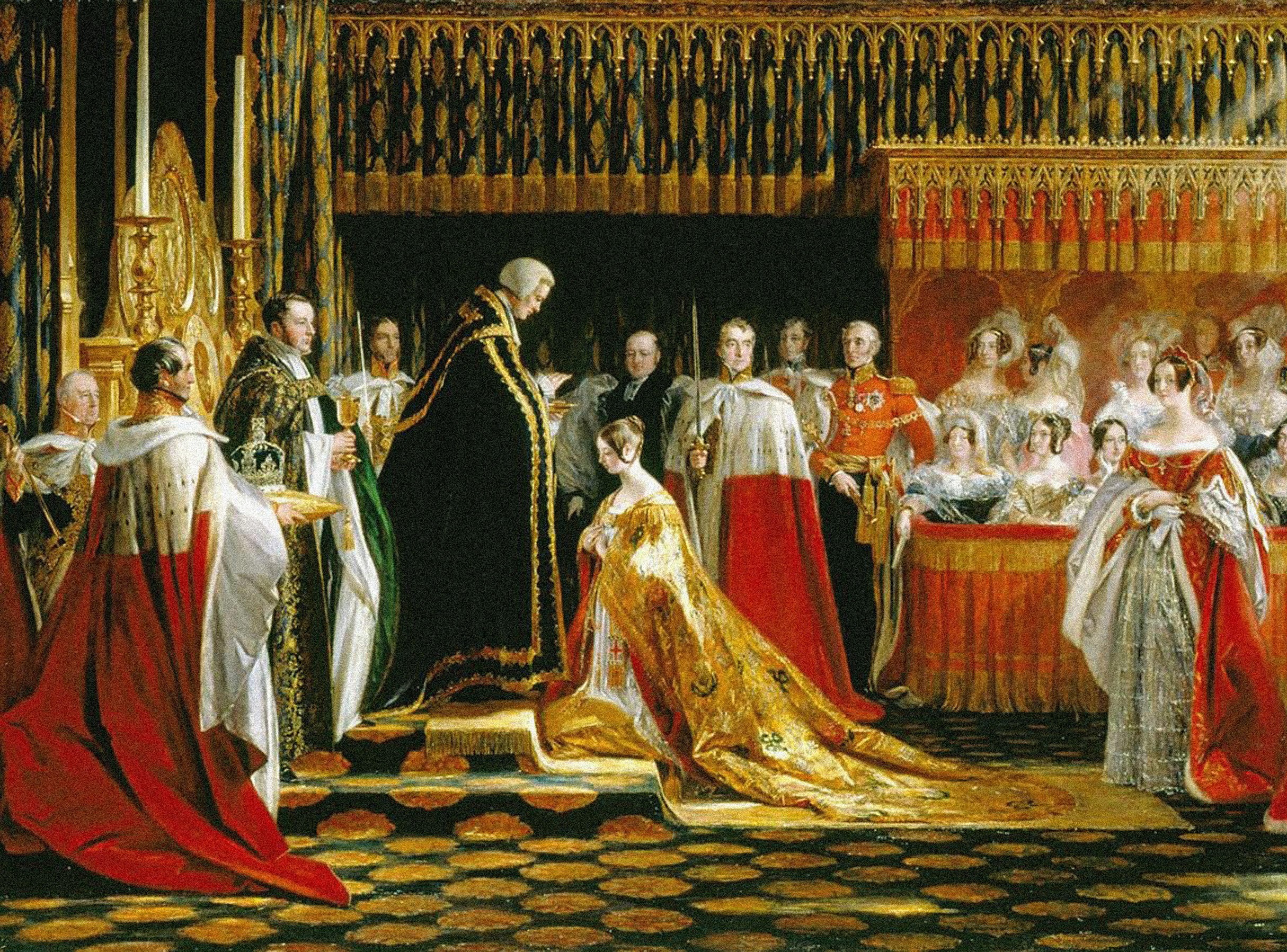 Queen Victoria Receiving the Sacrament at her Coronation in 1838 