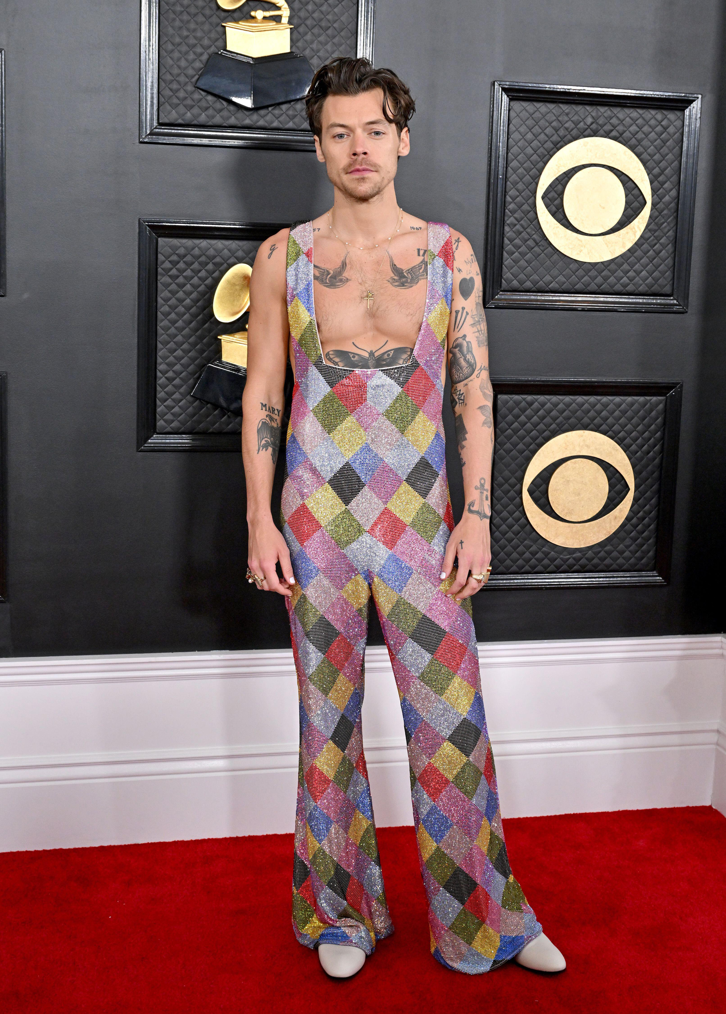 Harry Styles at the Grammys 