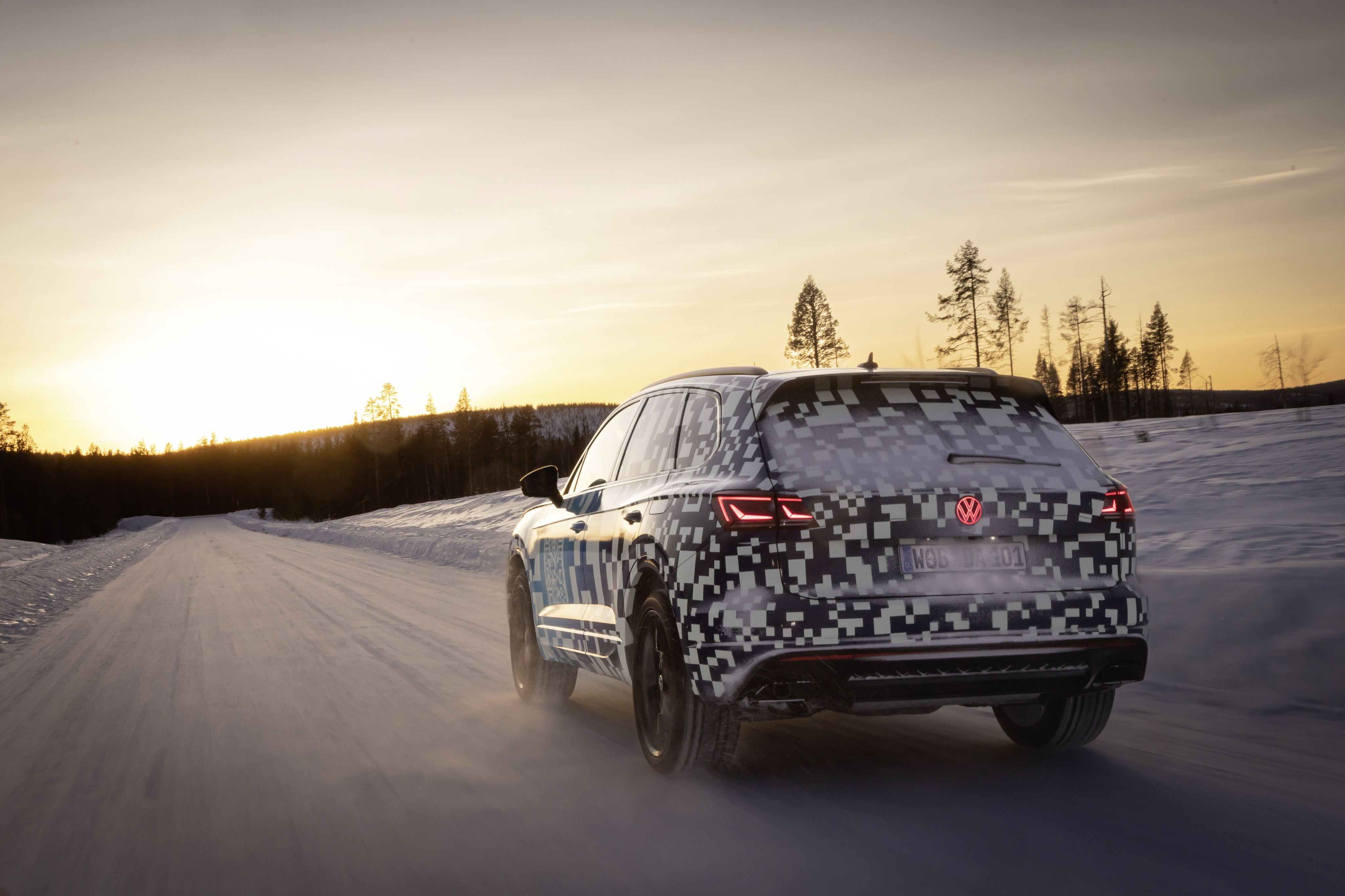 Volkswagen Touareg Testing