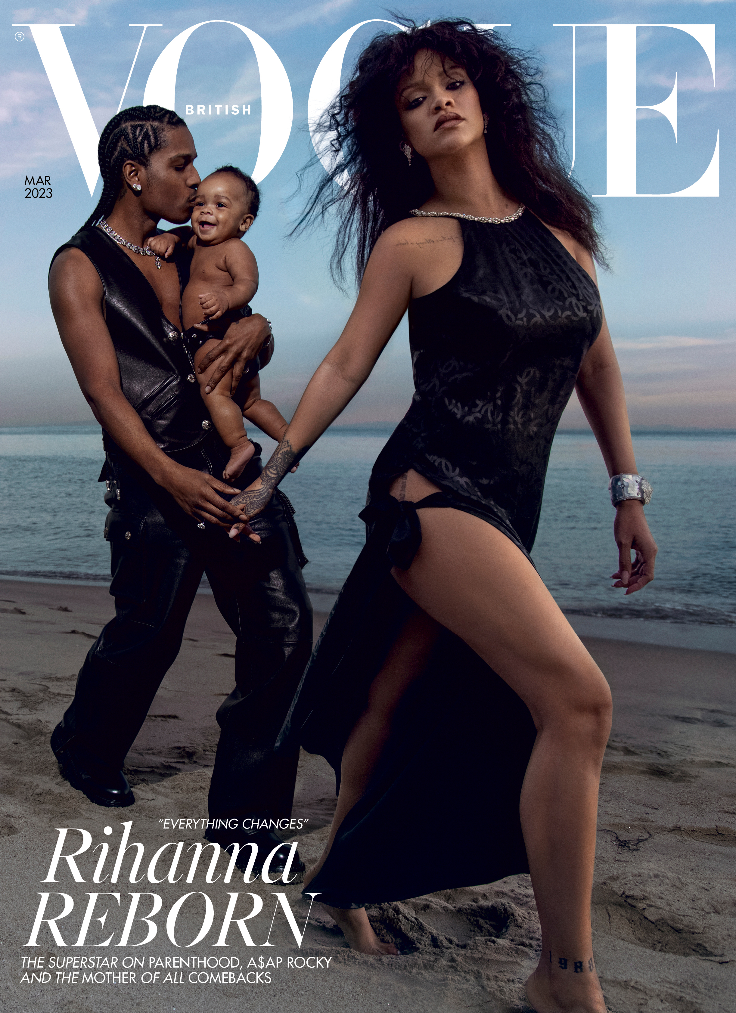 Rihanna says she and partner ASAP Rocky are 'best friends with a