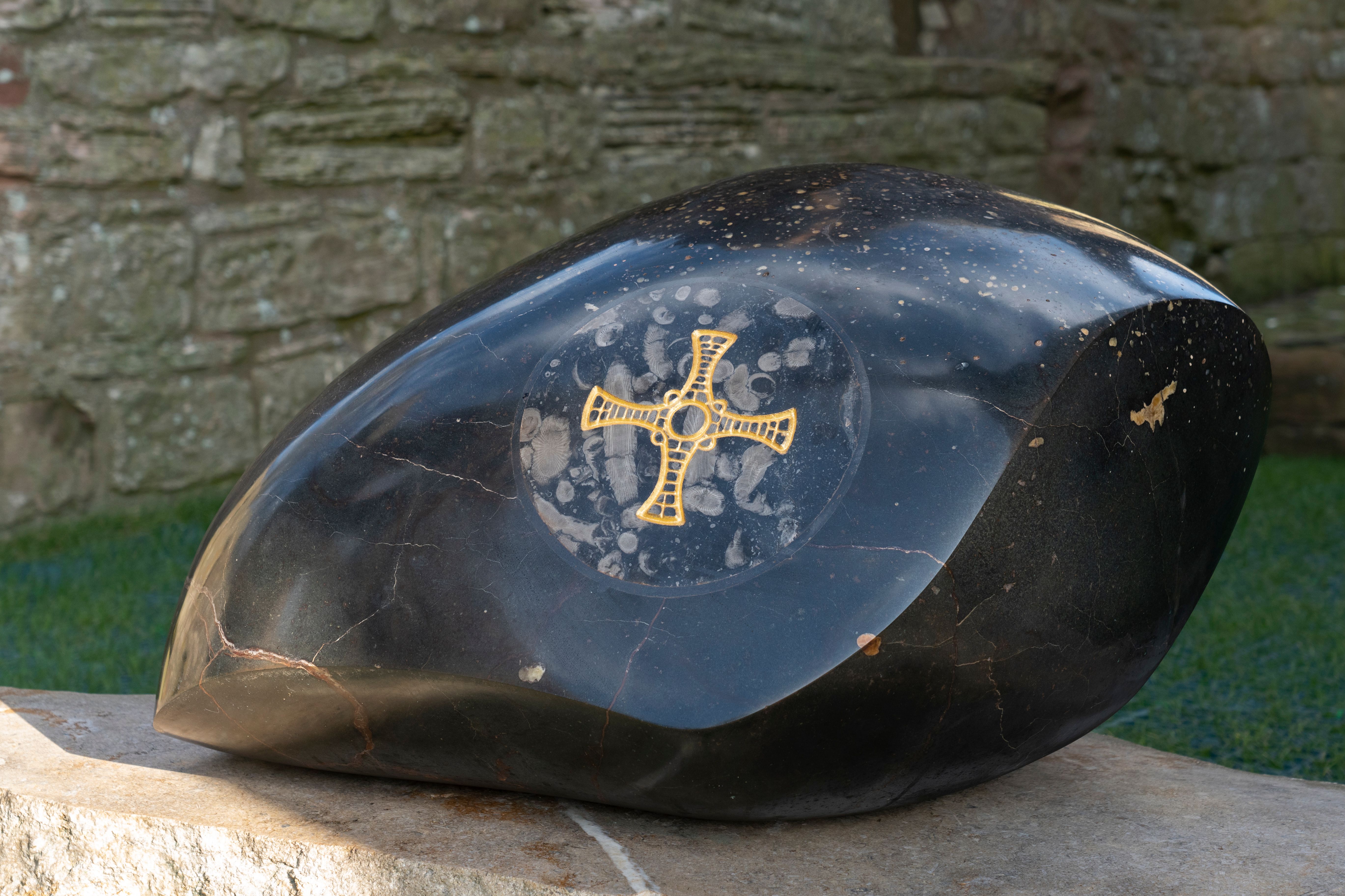 There is also a new monument to mark the original burial place, which has not survived, of St Cuthbert. 