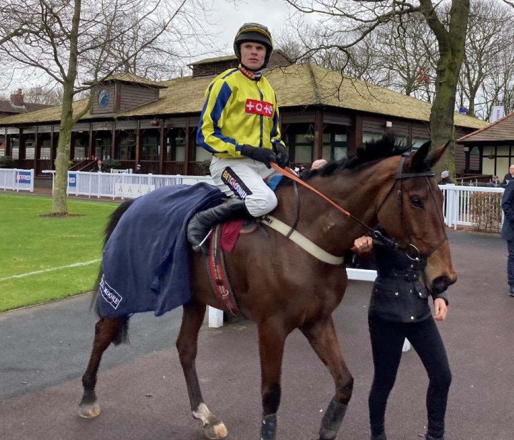 Bo Zenith after winning at Haydock