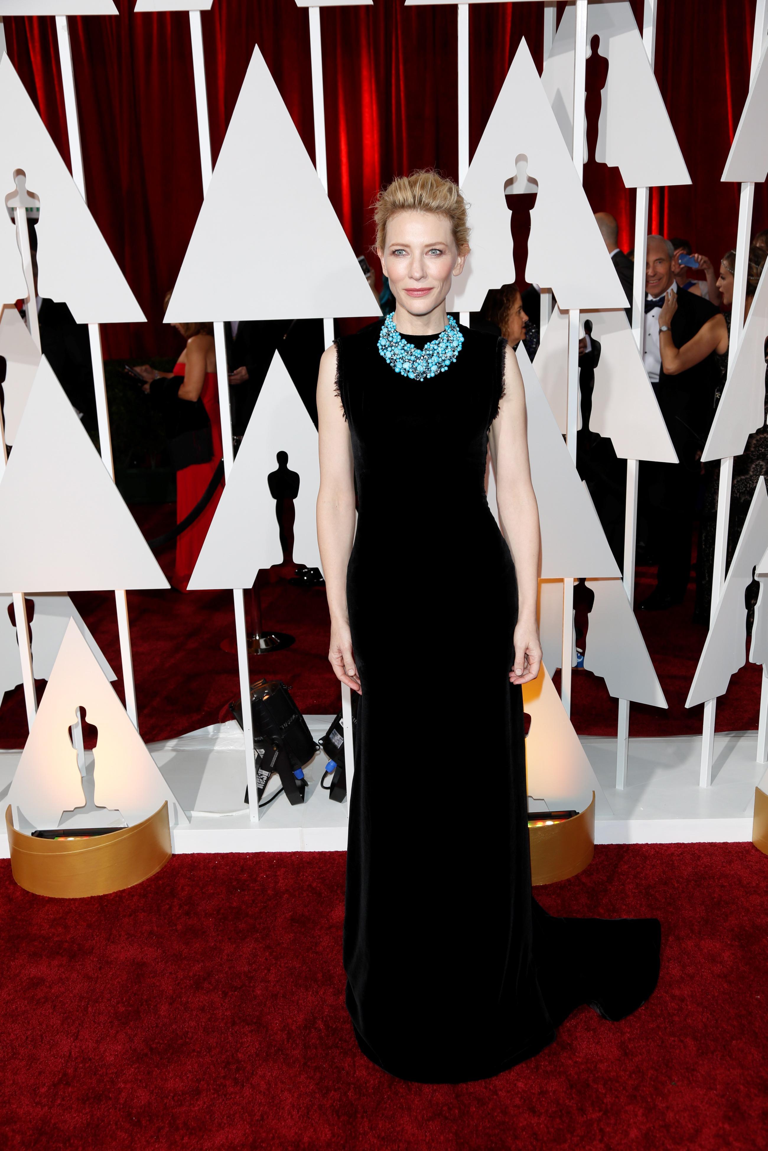 Cate Blanchett wore Maison Margiela to the 2015 Oscars