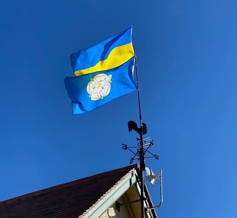 Iain Butterworth said there are around 150 Ukrainians in Scarborough, north Yorkshire now who regularly meet up (Iain Butterworth/PA)