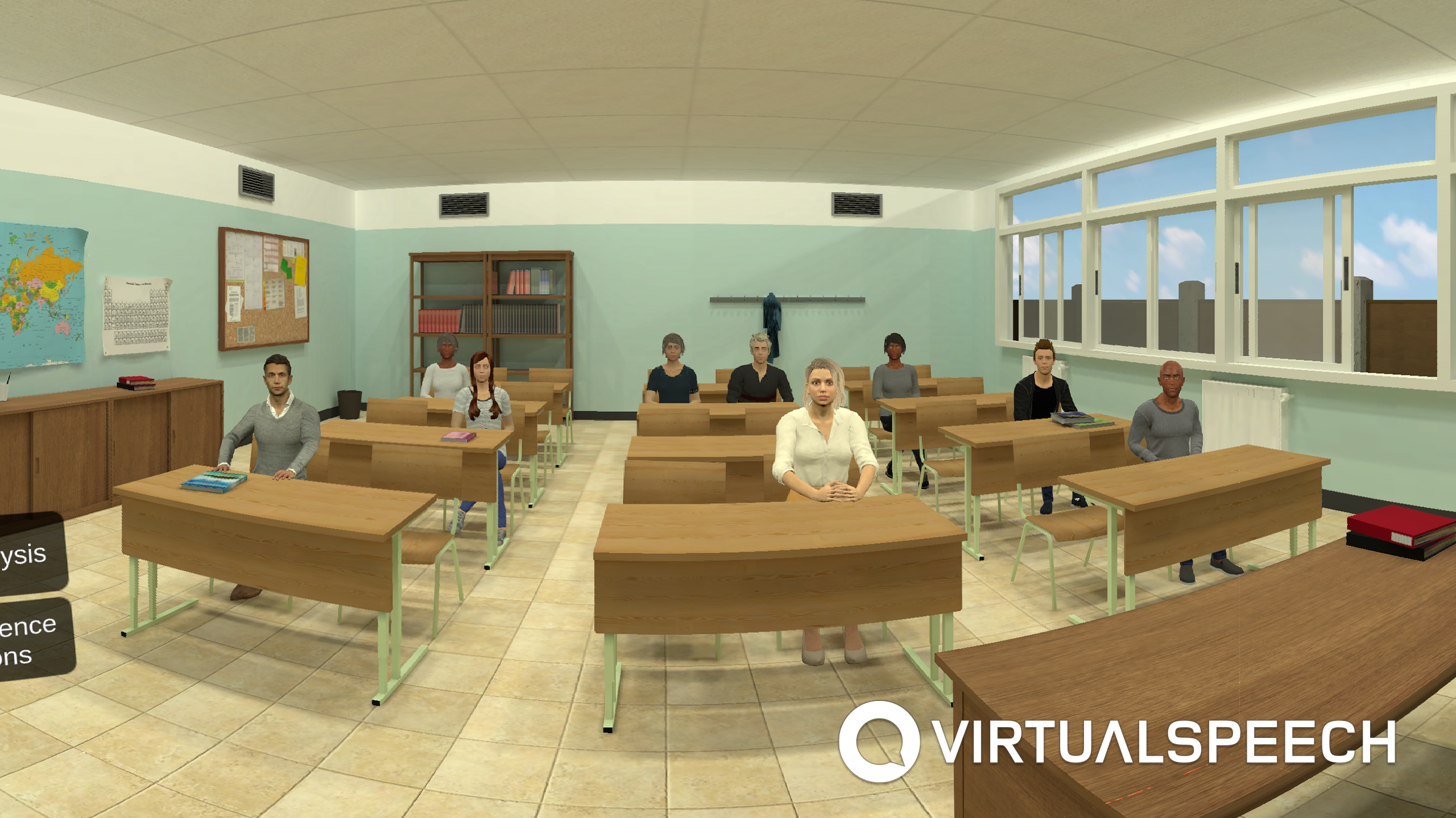 screenshot of VirtualSpeech