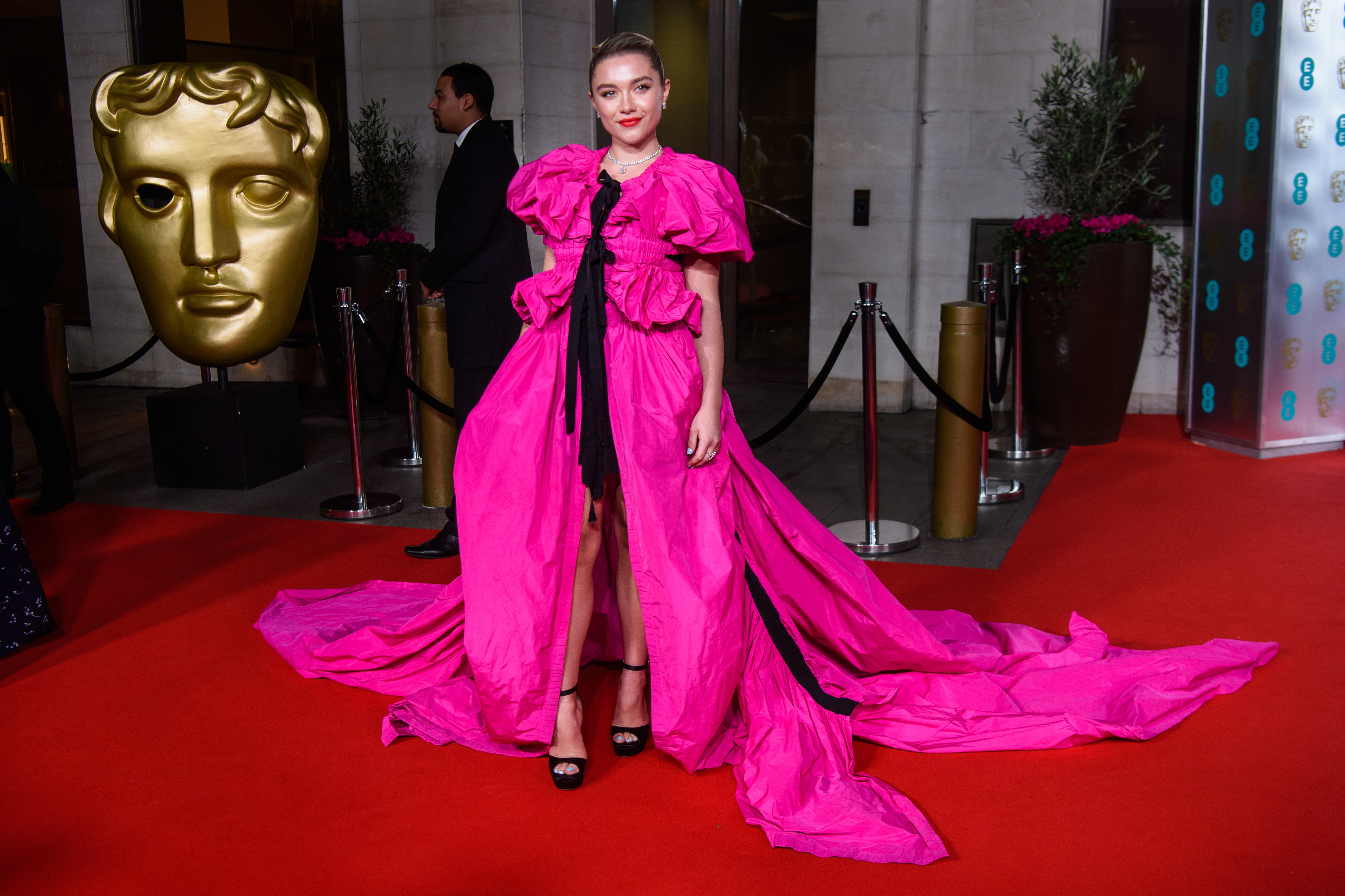 Florence Pugh at the 2020 Baftasafterparty