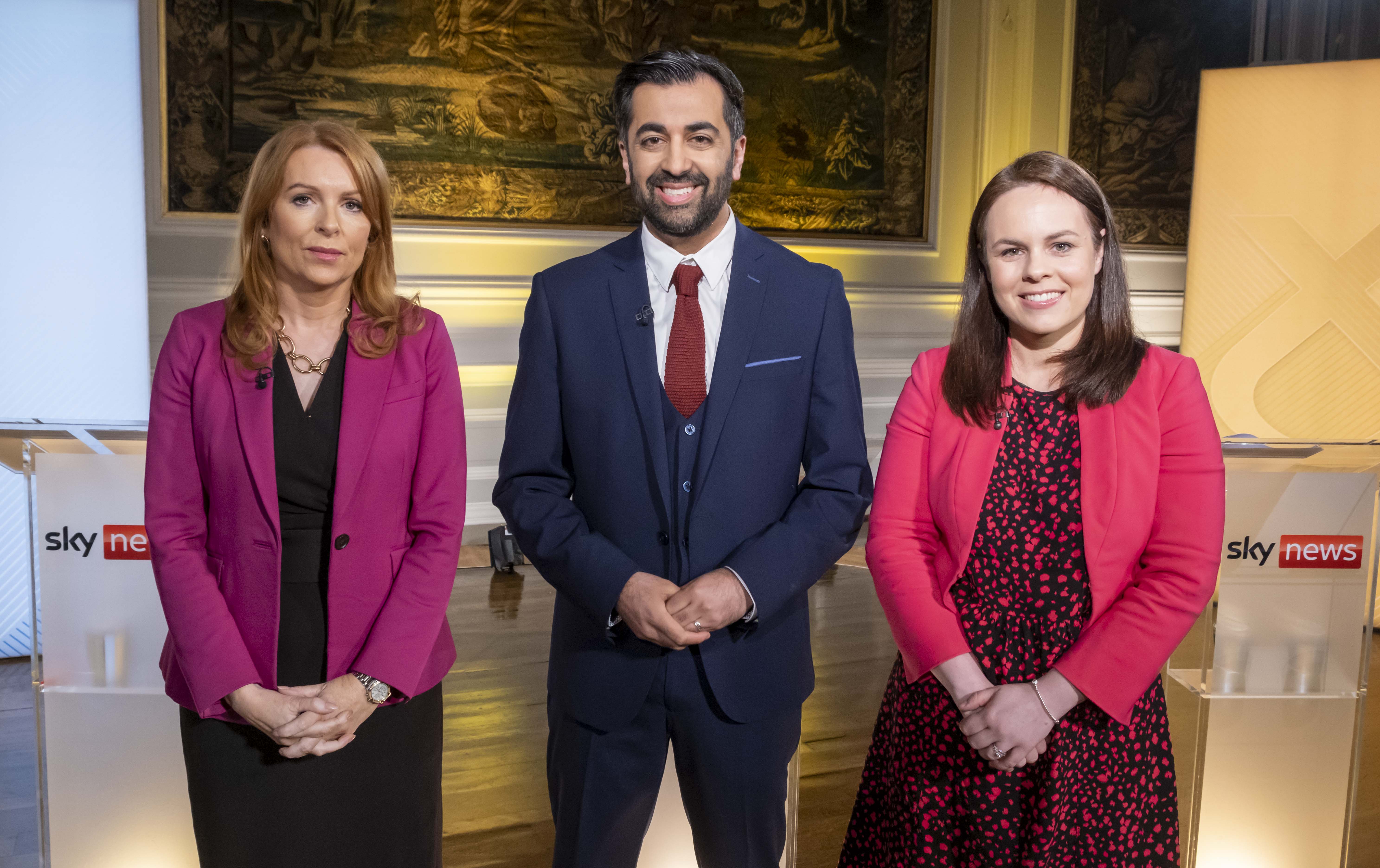 Ash Regan, Humza Yousaf and Kate Forbes