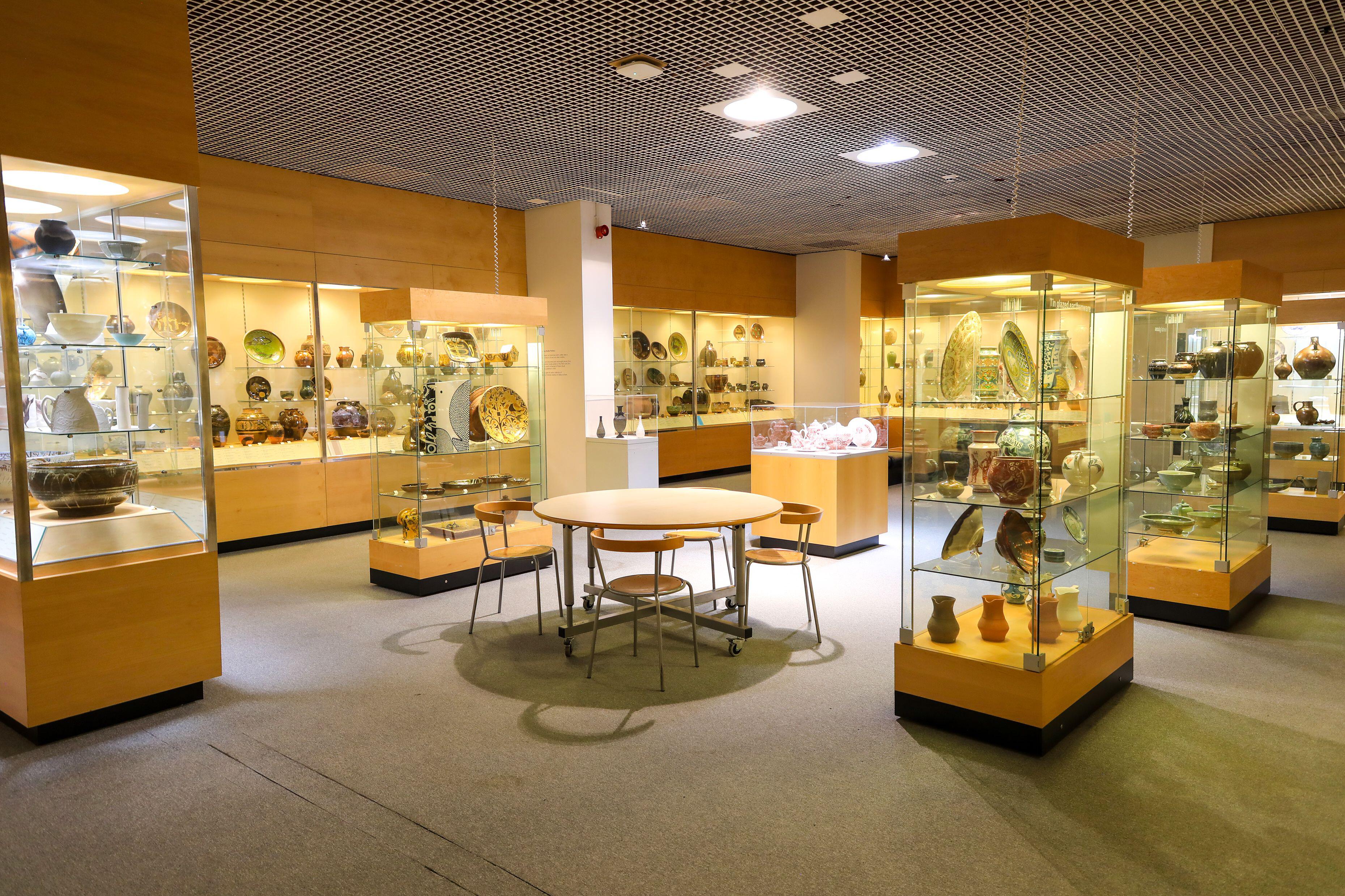 The Potteries Museum and Art Gallery in Stoke-on-Trent 