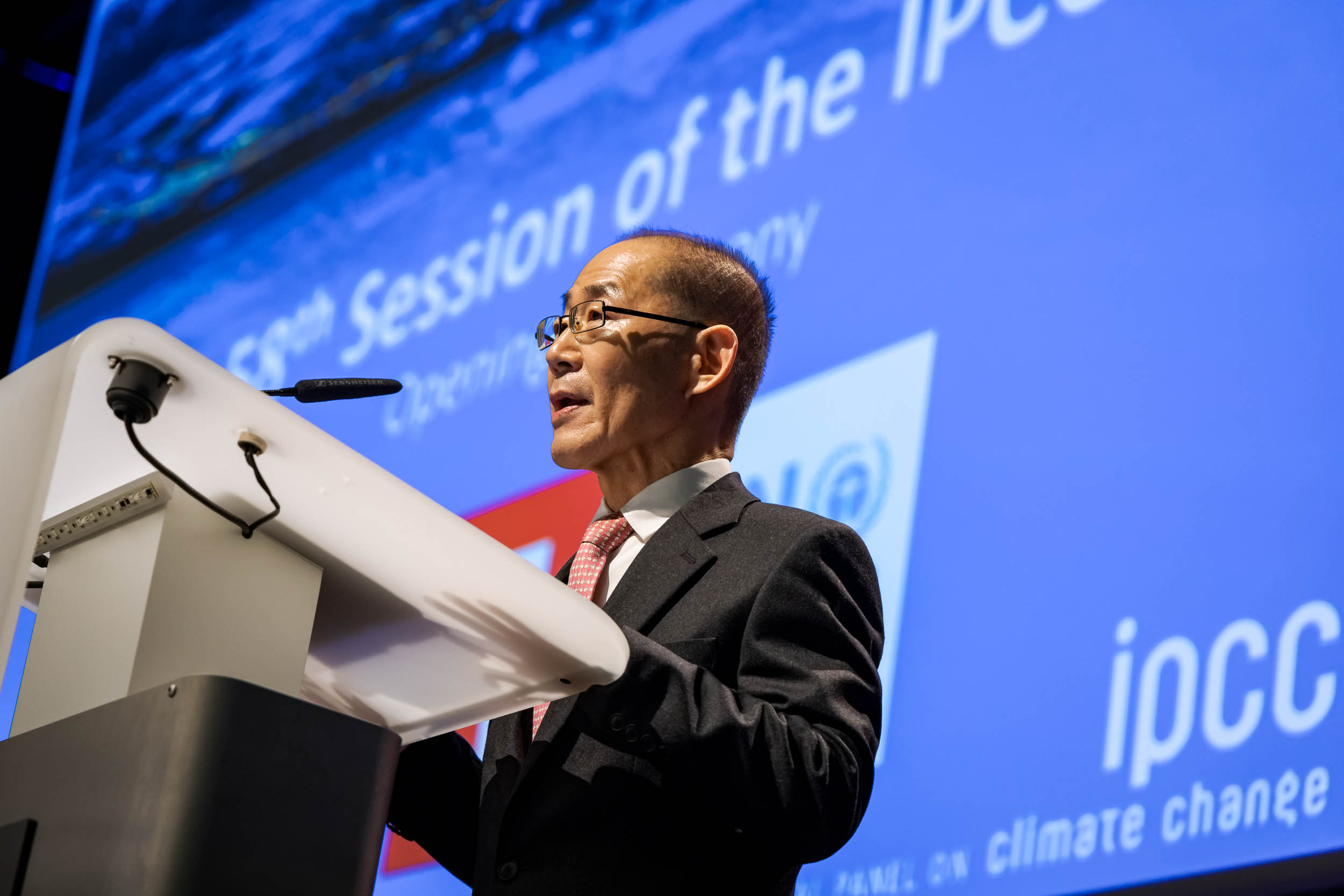 IPCC chair Dr Hoesung Lee