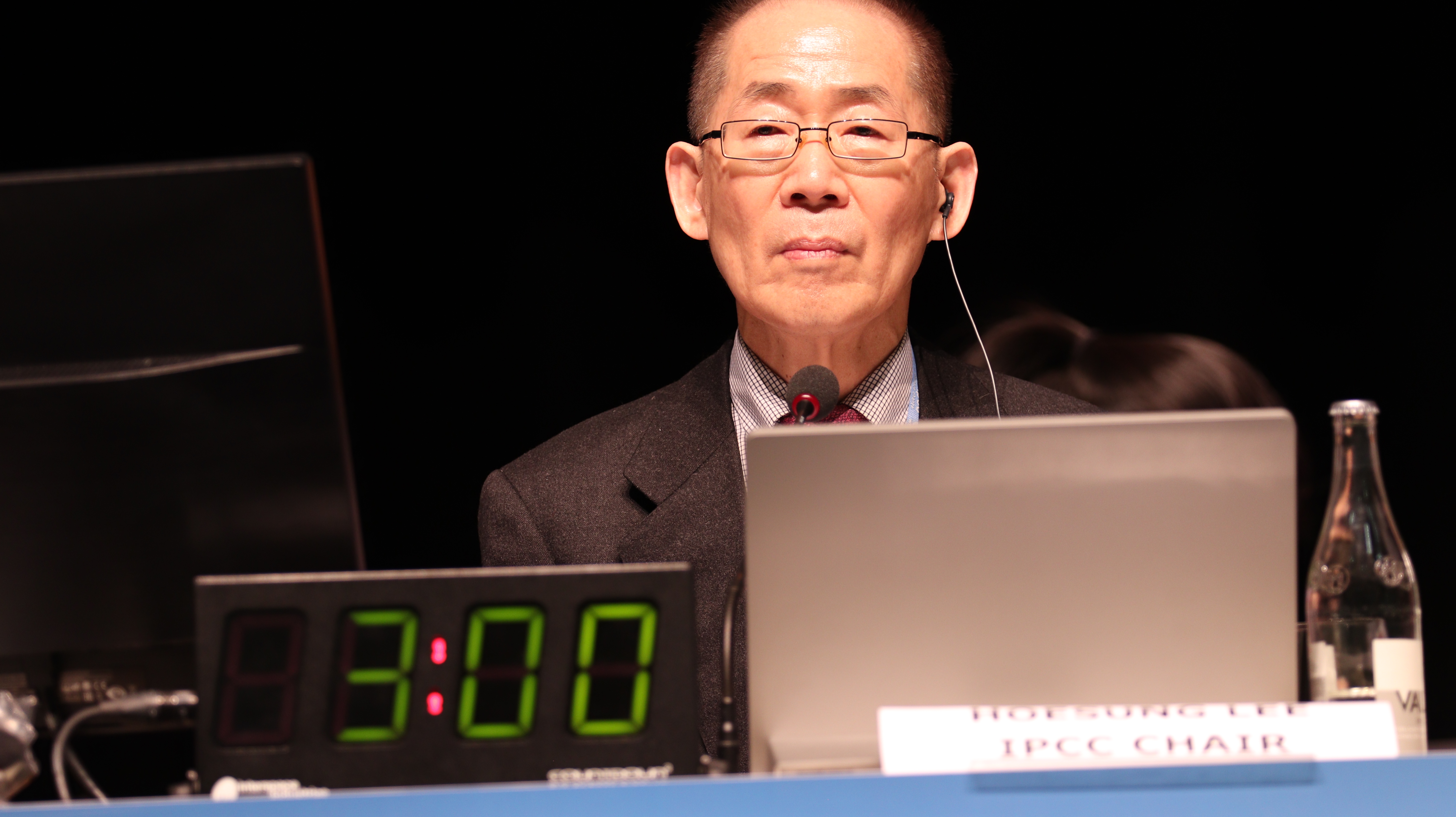 IPCC chairman Dr Hoesung Lee