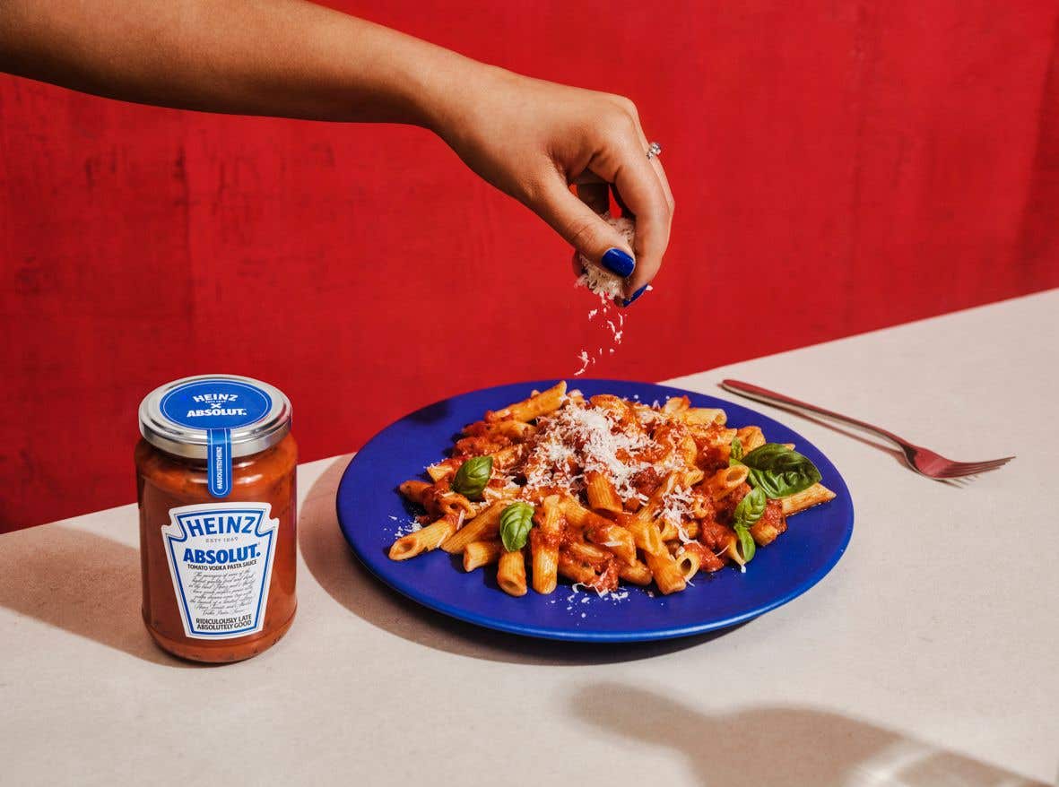 Heinz partners with Absolut to create pasta alla vodka sauce The Argus