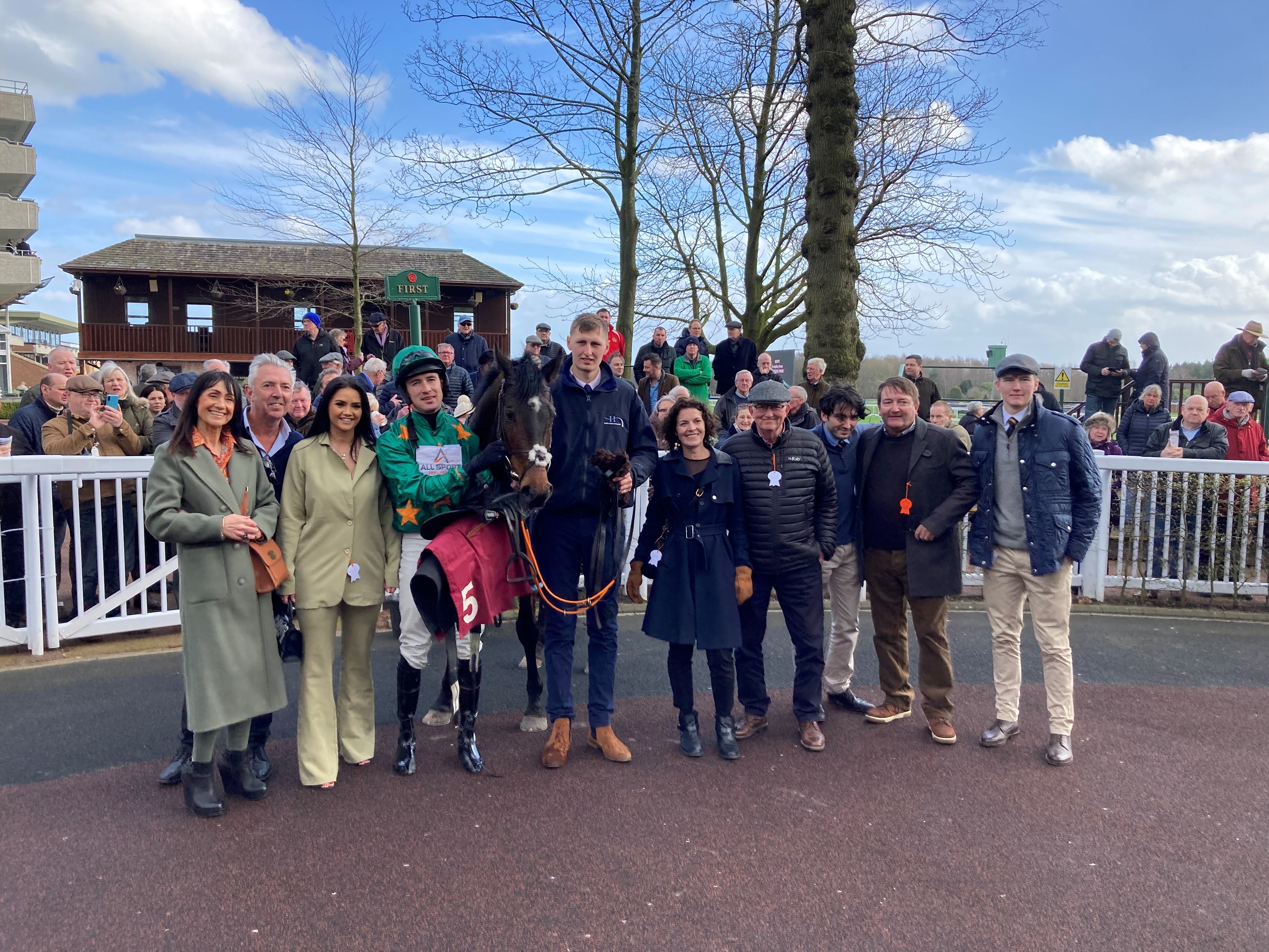 Fourofakind with connections after winning at Haydock 