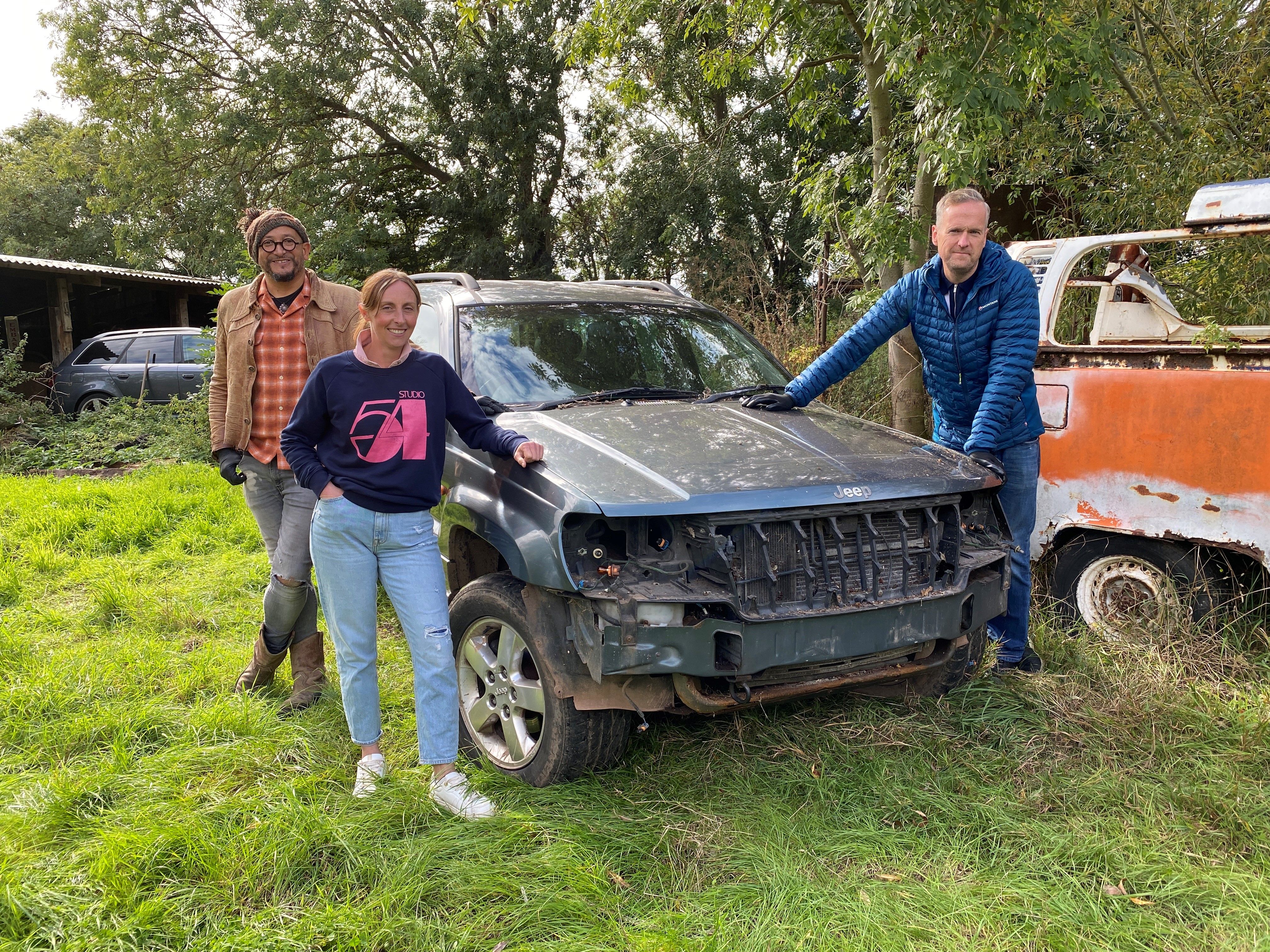 Stephan had bought himself a used Jeep Grand Cherokee, which had the potential to be a contender, but it was off the road due to persistent mechanical problems.