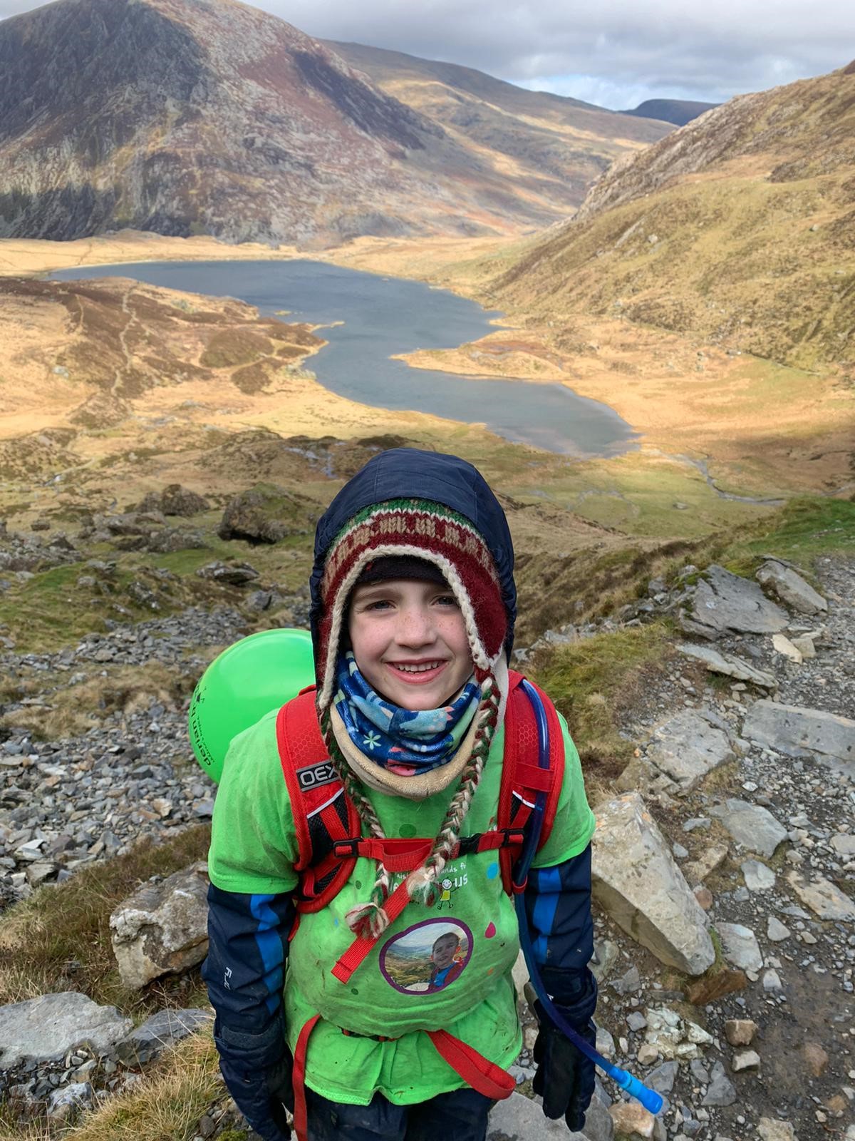 Boy looking at camera 