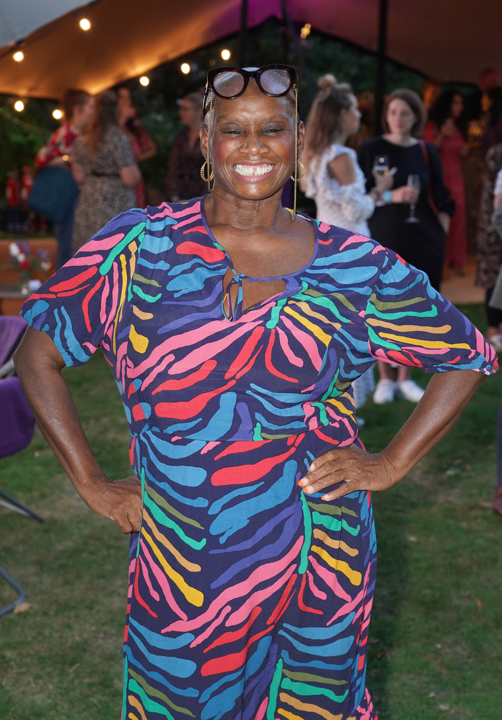 Andi Oliver attending the Women's Prize for Fiction awards