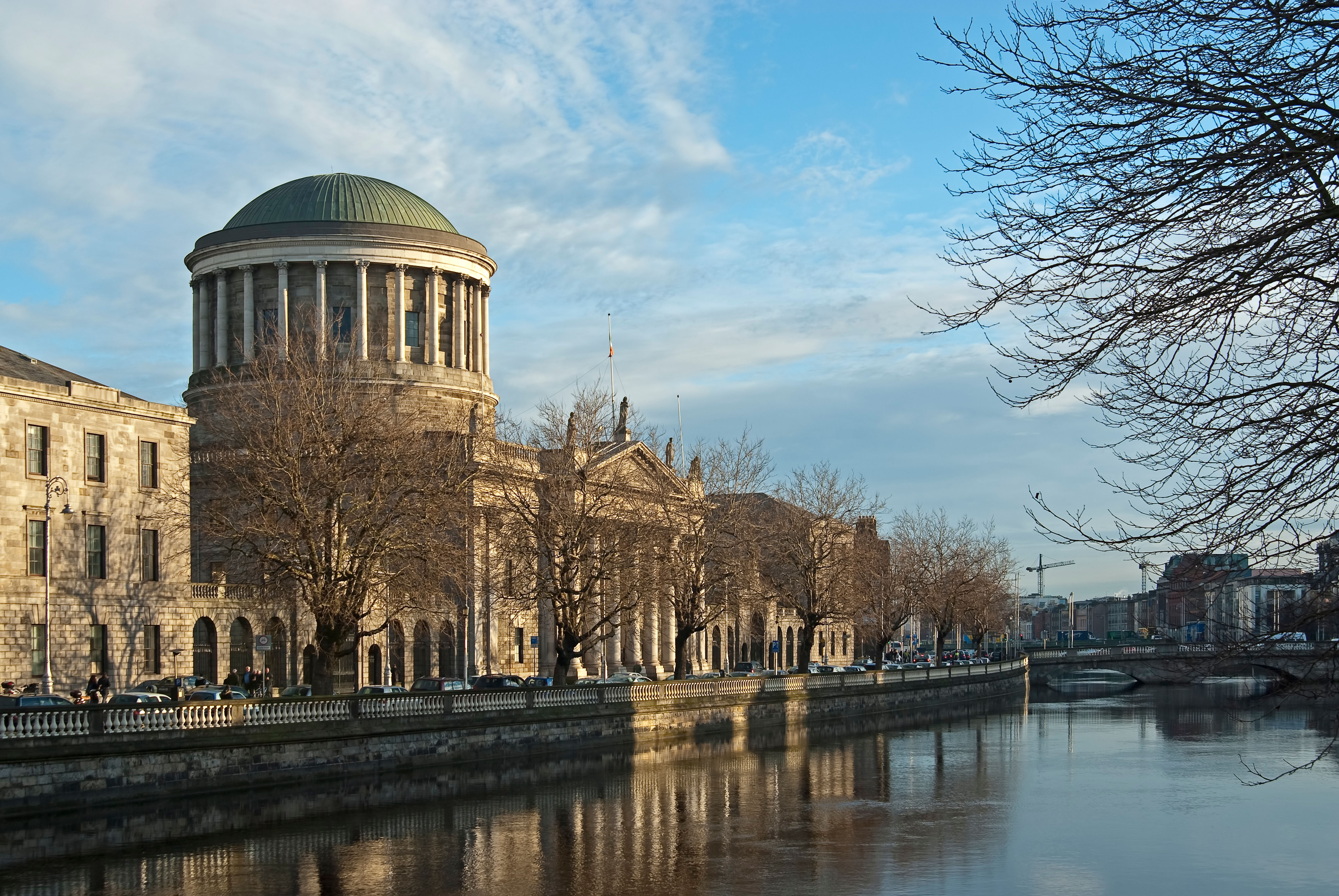 The Four Courts in Dublin which houses the High Court 