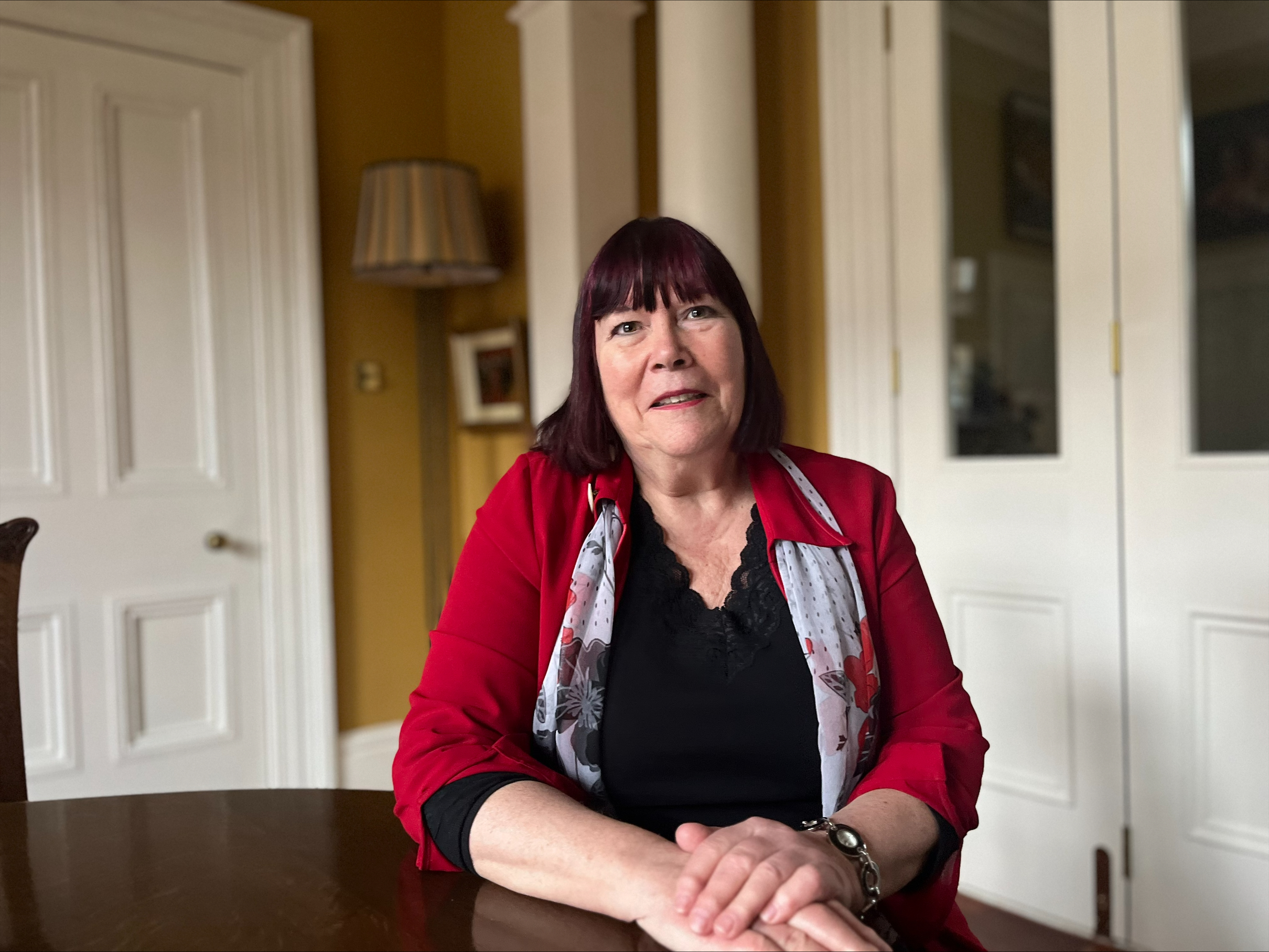 Founding member of the Northern Ireland Womens Coalition, Bronagh Hinds. (PA/Claudia Savage)