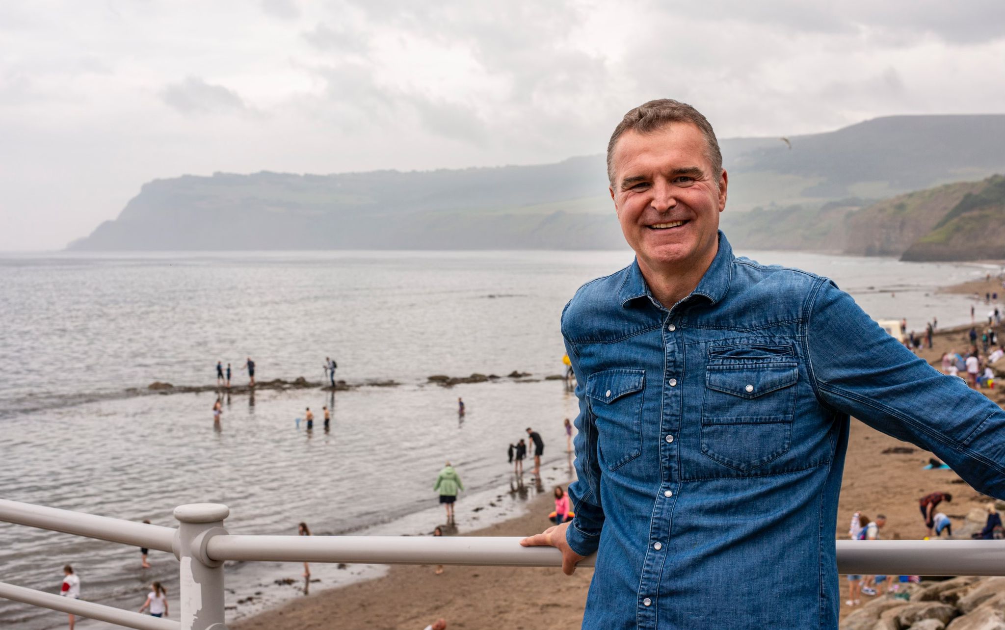 Clark spends time in Robin Hood's Bay, fundraising for Parkinson's UK and watching Bruce Springsteen