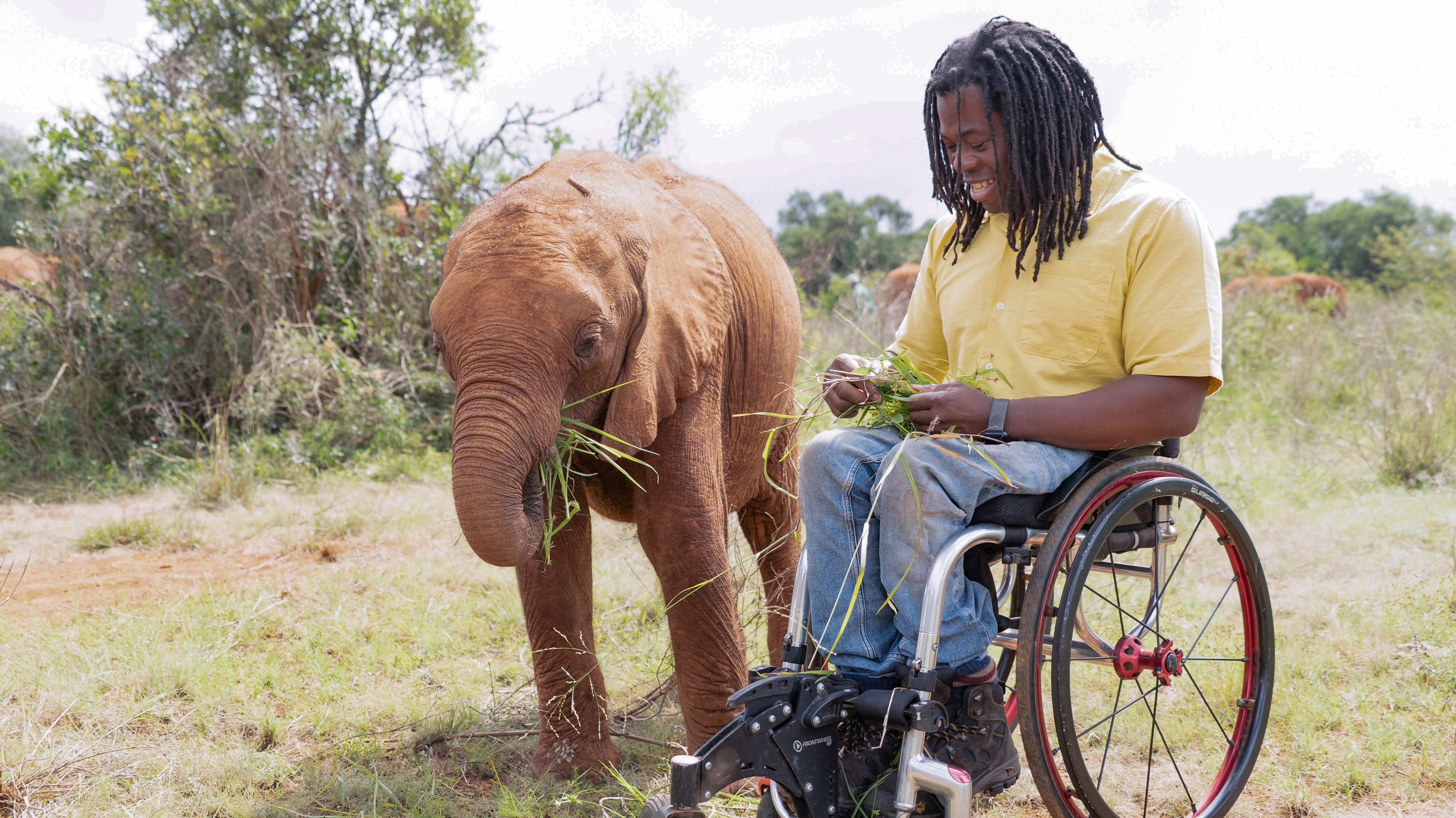 Ade Adepitan visits Kenya 