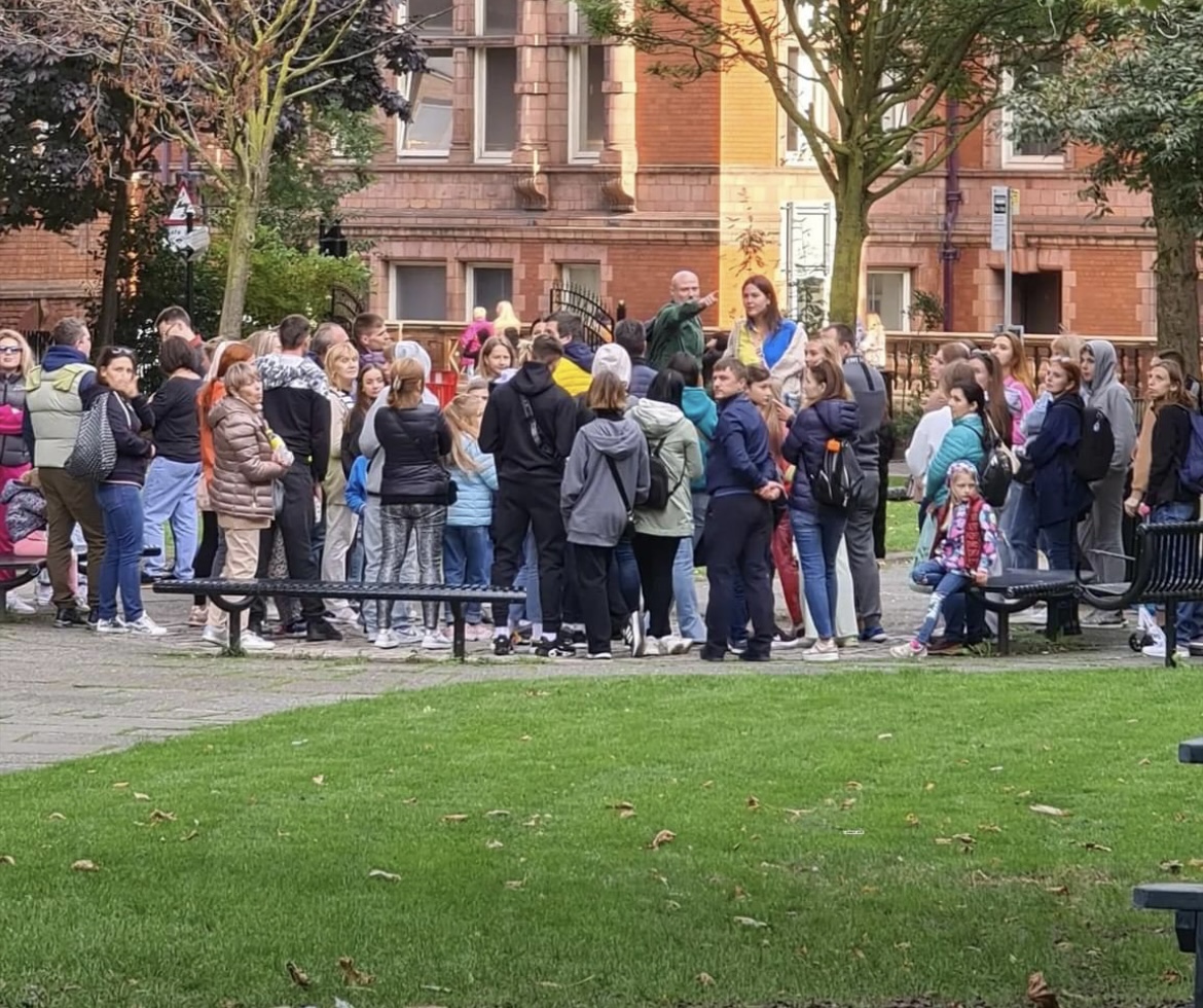 Maria’s tours of Manchester have been a huge success, with each one being attended by more than a hundred people