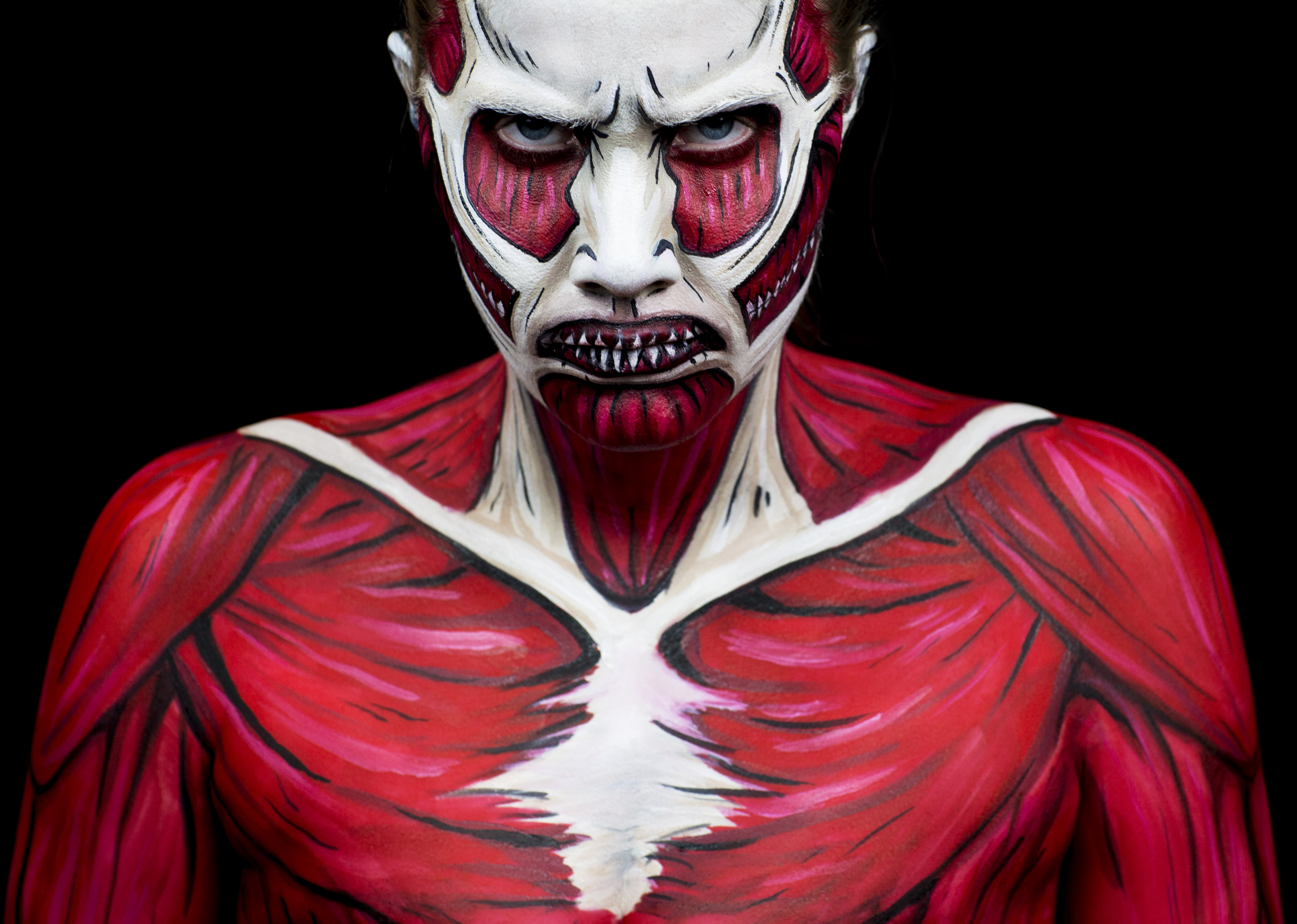 Kim Witte body paint