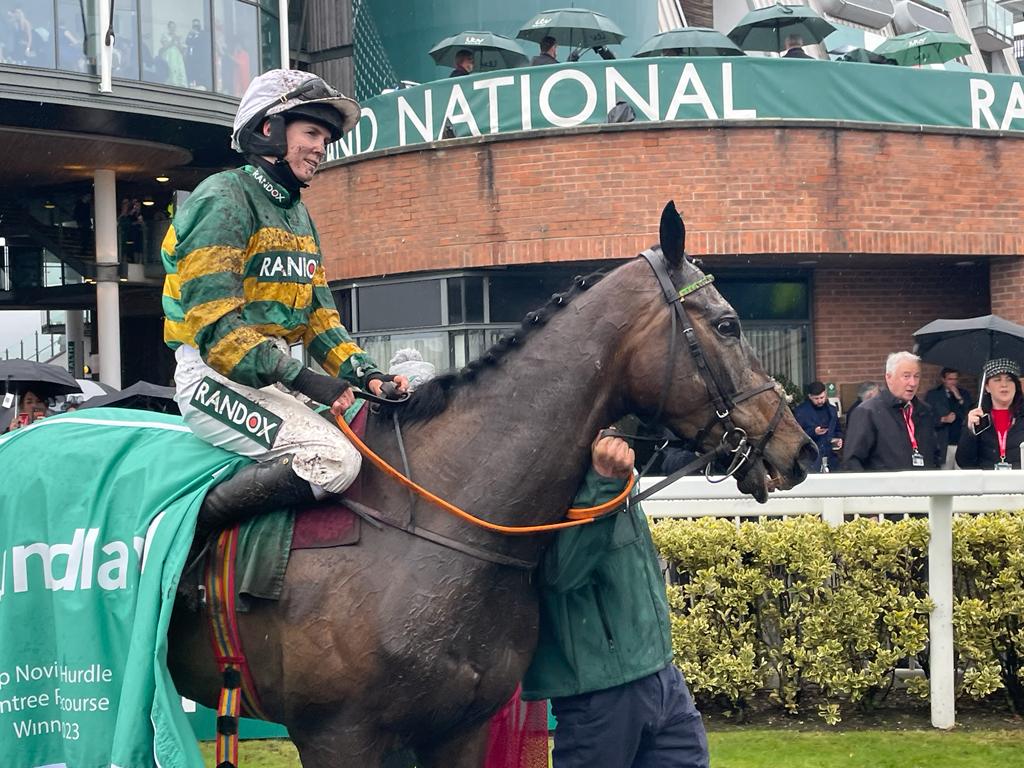 Rachael Blackmore all smiles in victory