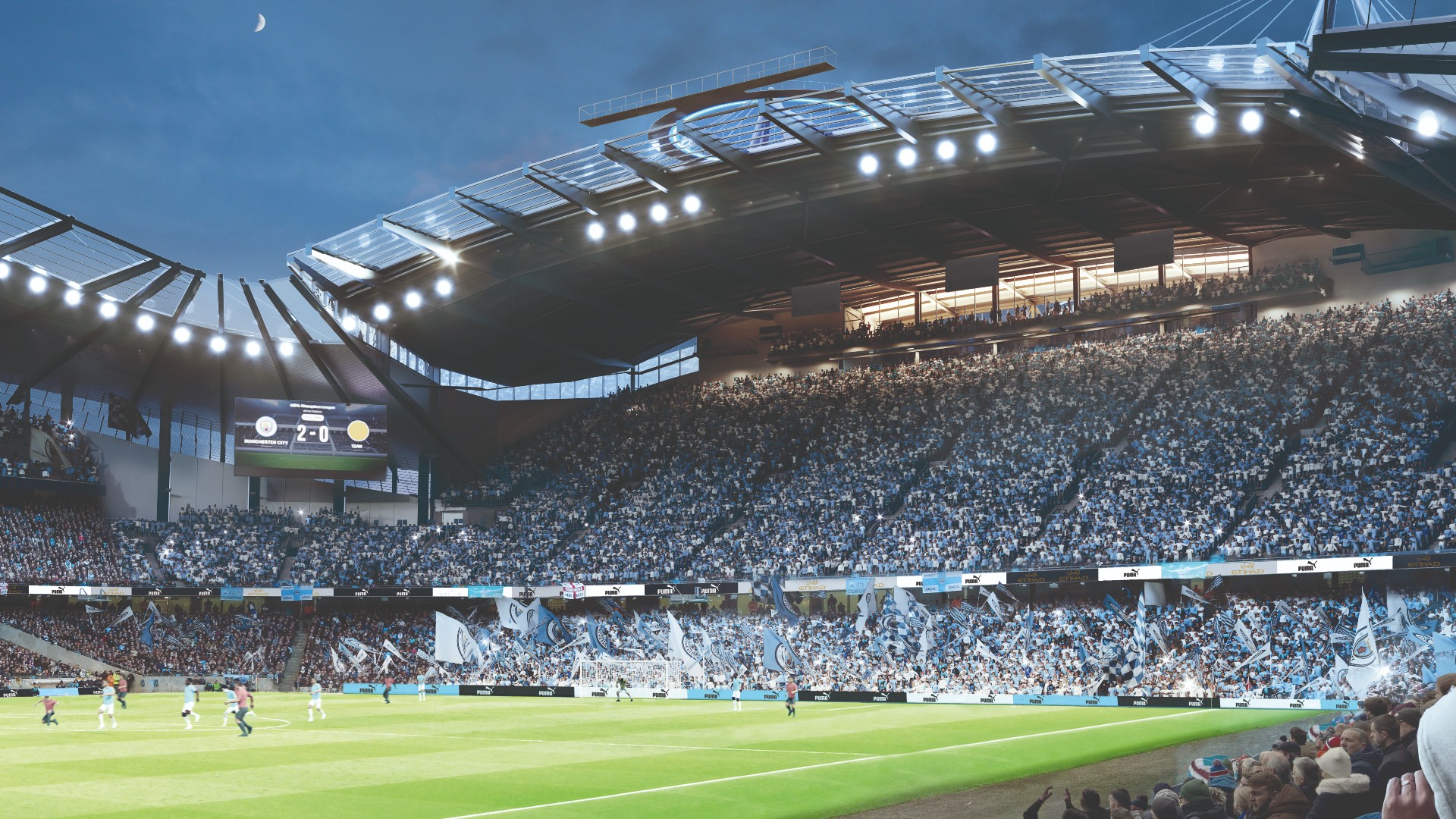 Man City submit plans to expand Etihad Stadium capacity, add hotel and