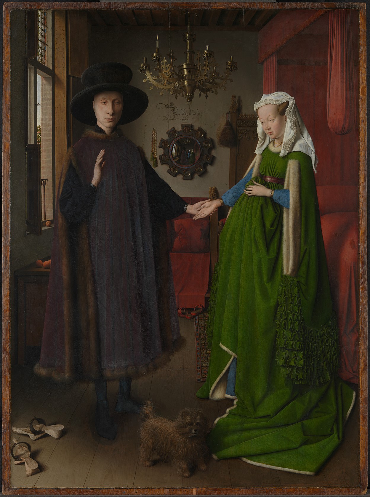 Jan van Eyck's The Arnolfini Portrait