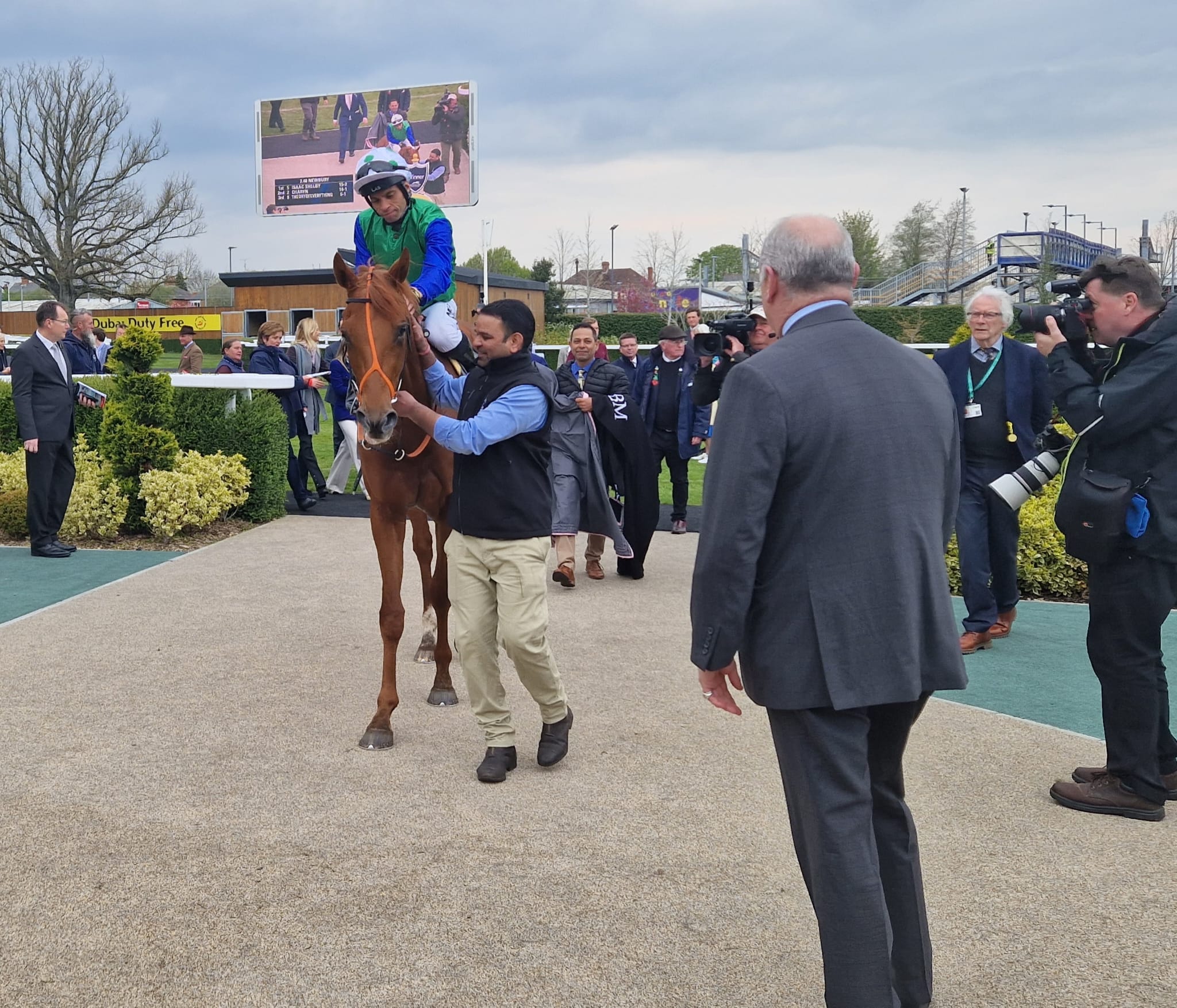 Isaac Shelby won a dramatic Greenham