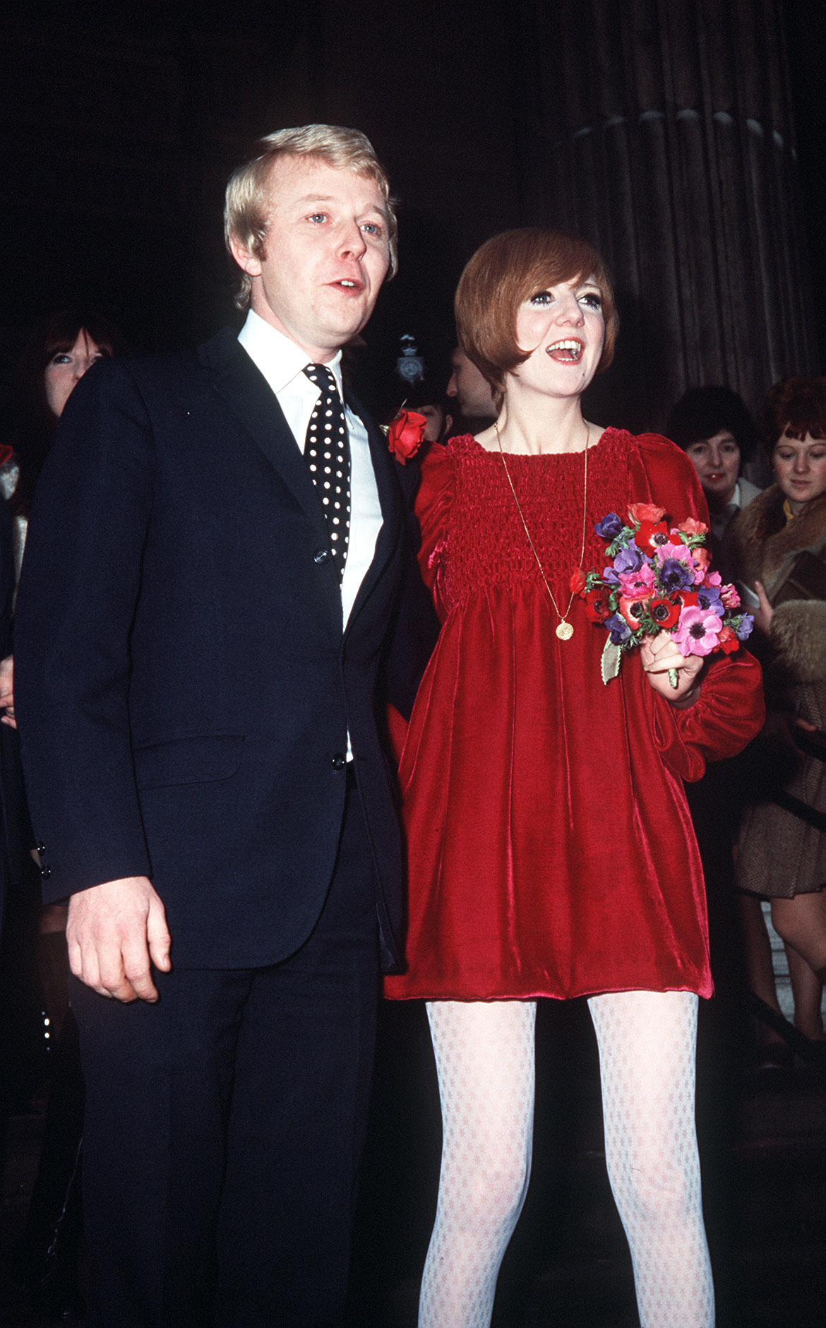 Cilla Black after her wedding