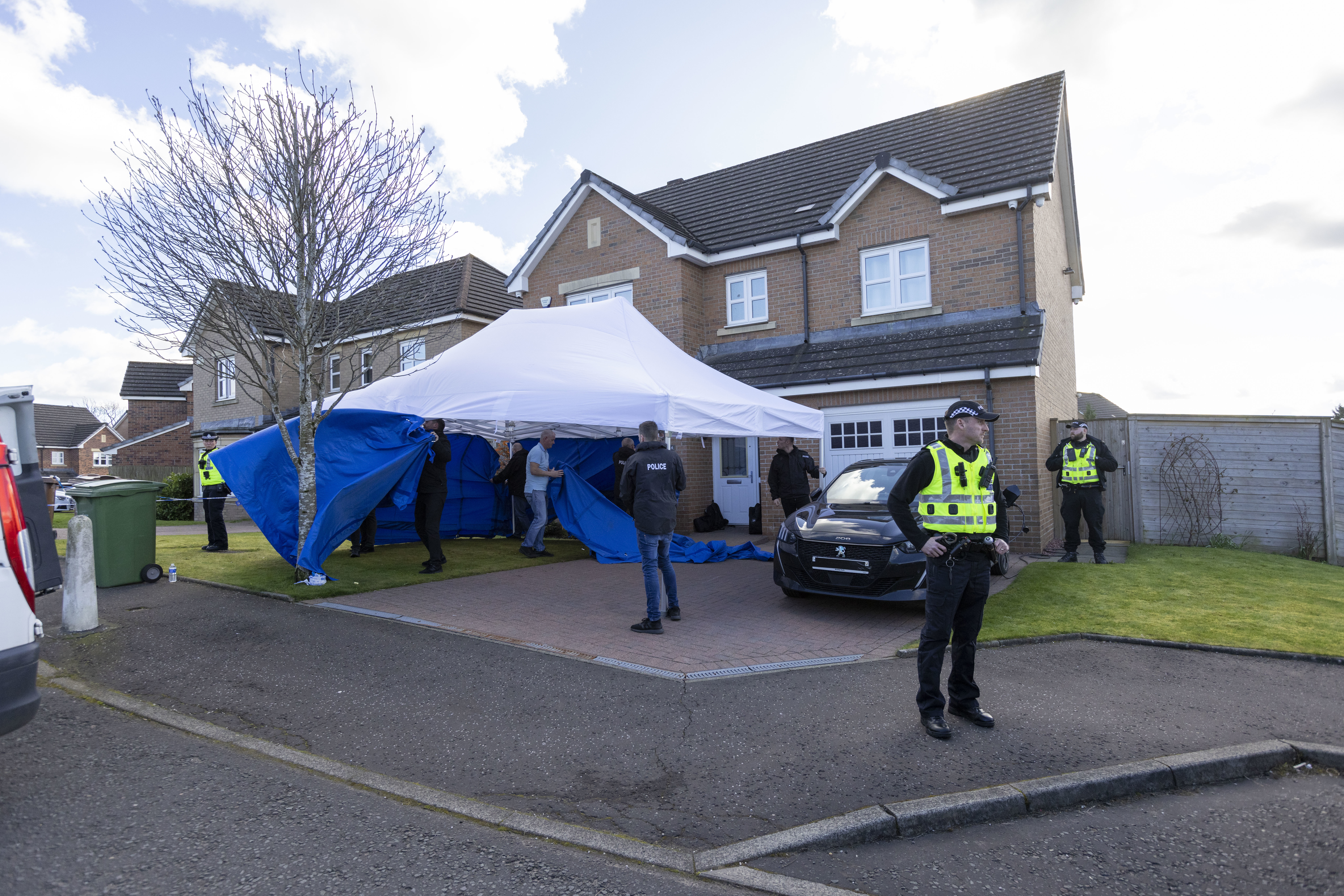 Police search Sturgeon/Murrell home