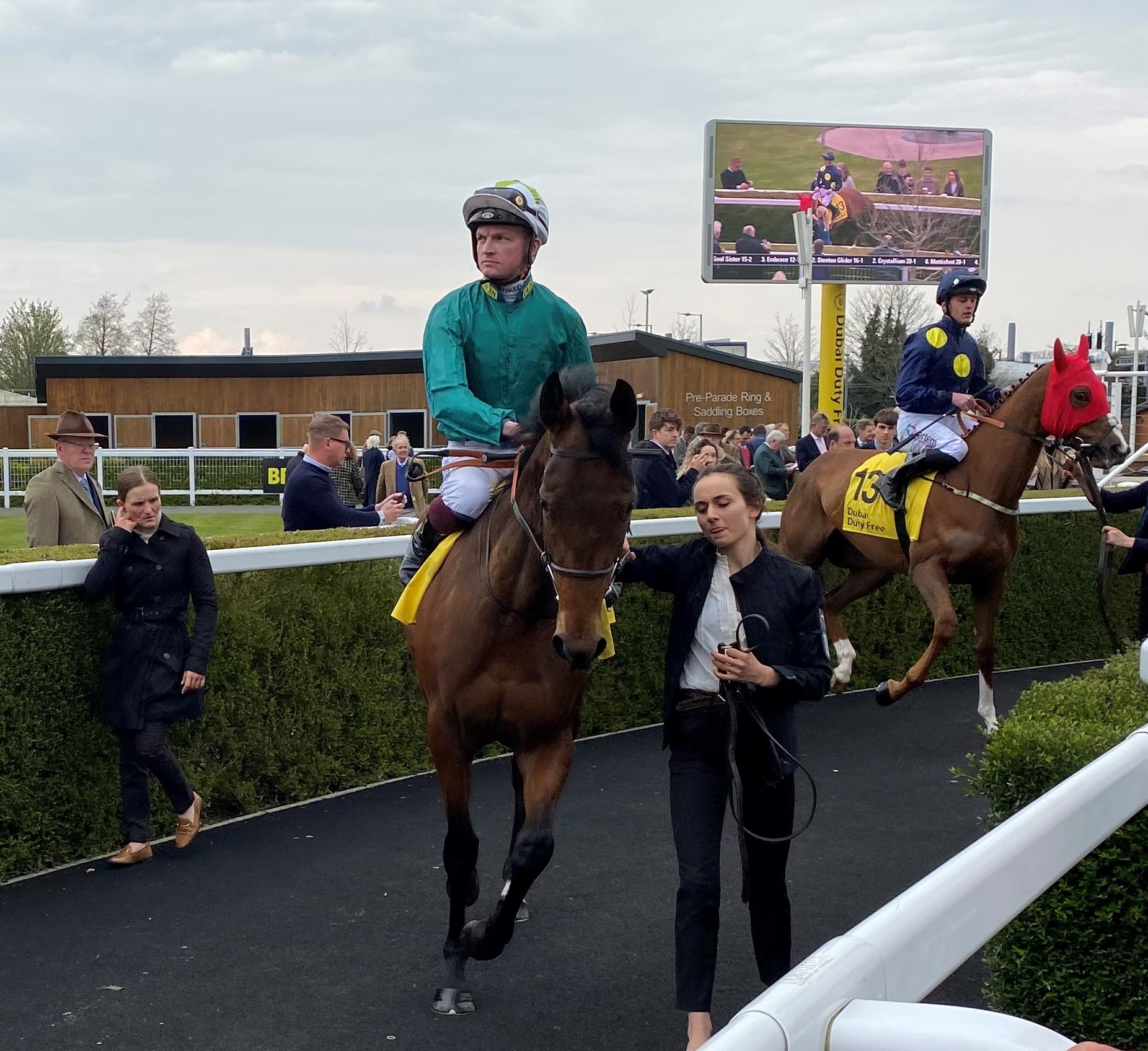 Remarquee before winning the Fred Darling at Newbury