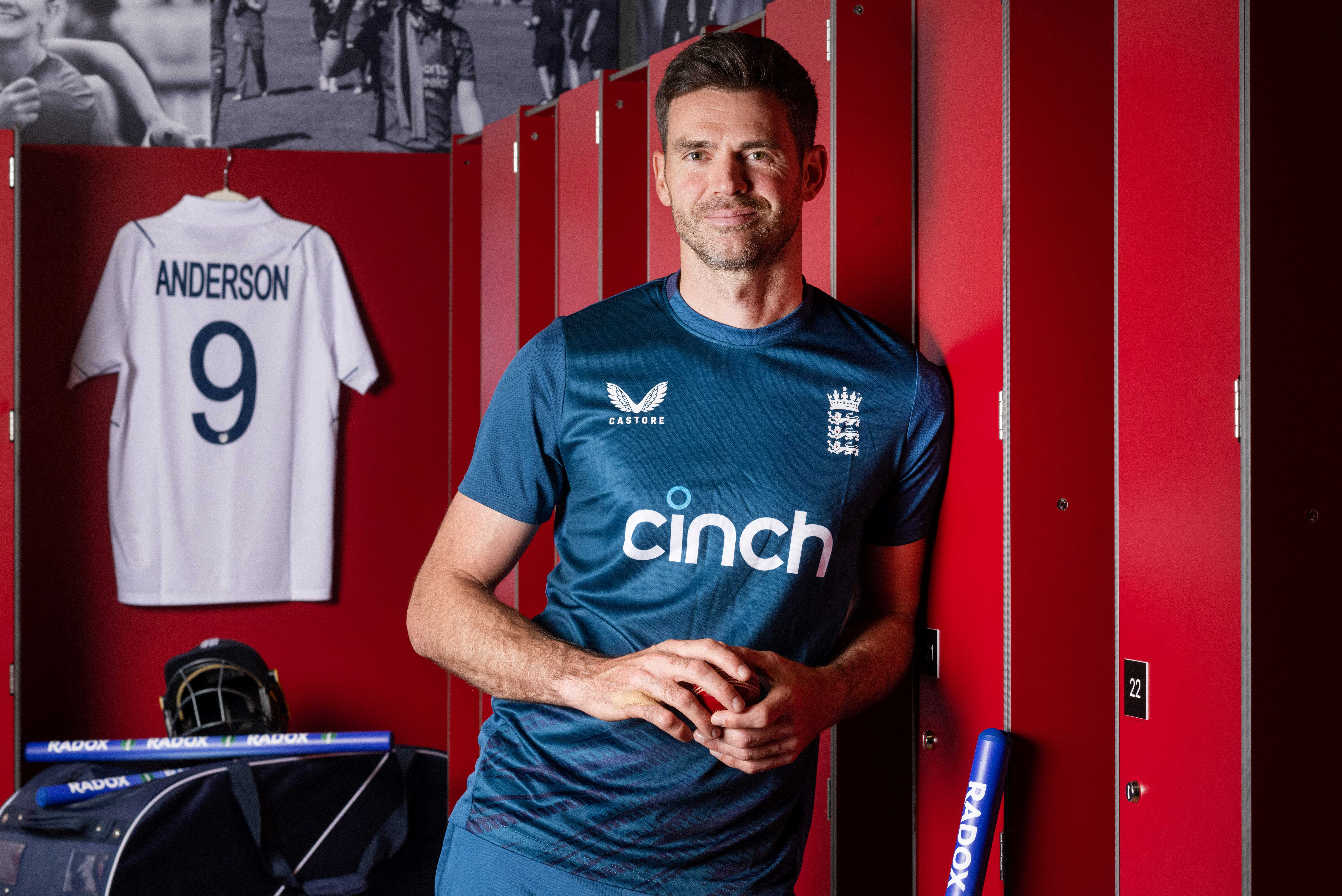 James Anderson has got his focus on this summer's Ashes.