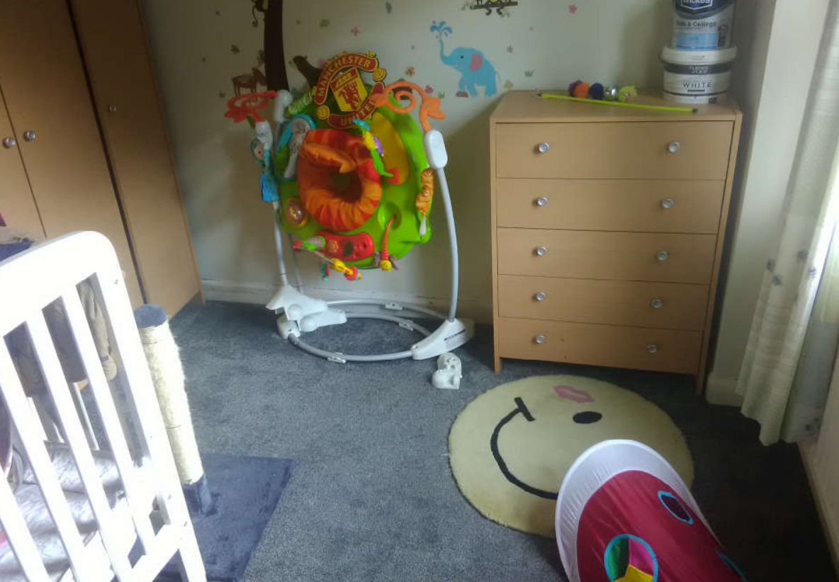 The whole house was cleaned, including Finley's room, in an attempt by Shannon Marsden and Stephen Boden to convince social workers and the Family Court that they could care for Finley (Derbyshire County Council/PA)