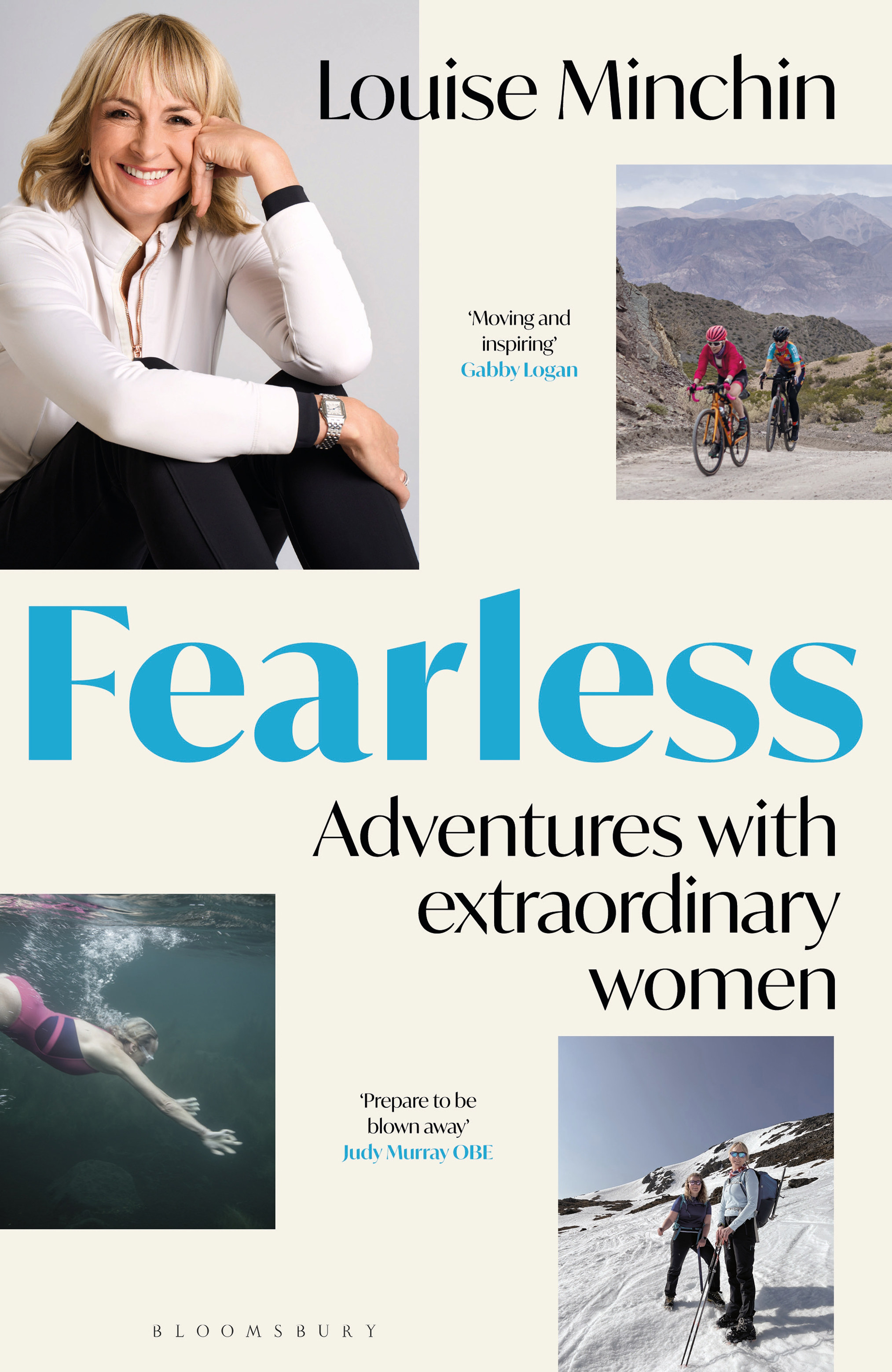 Book jacket of Fearless by Louise Minchin (Bloomsbury Sport/PA)