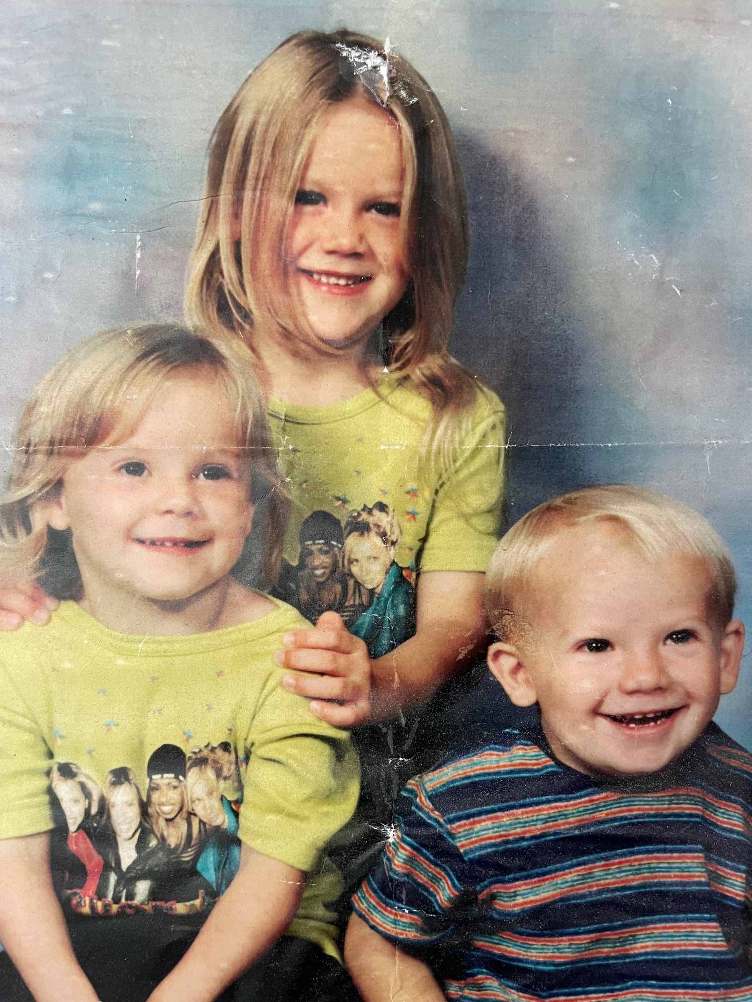 Mckyla Taylor with brother Callum and sister Nicole