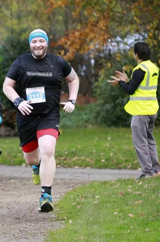 Simon part of the Liverpool Running Club