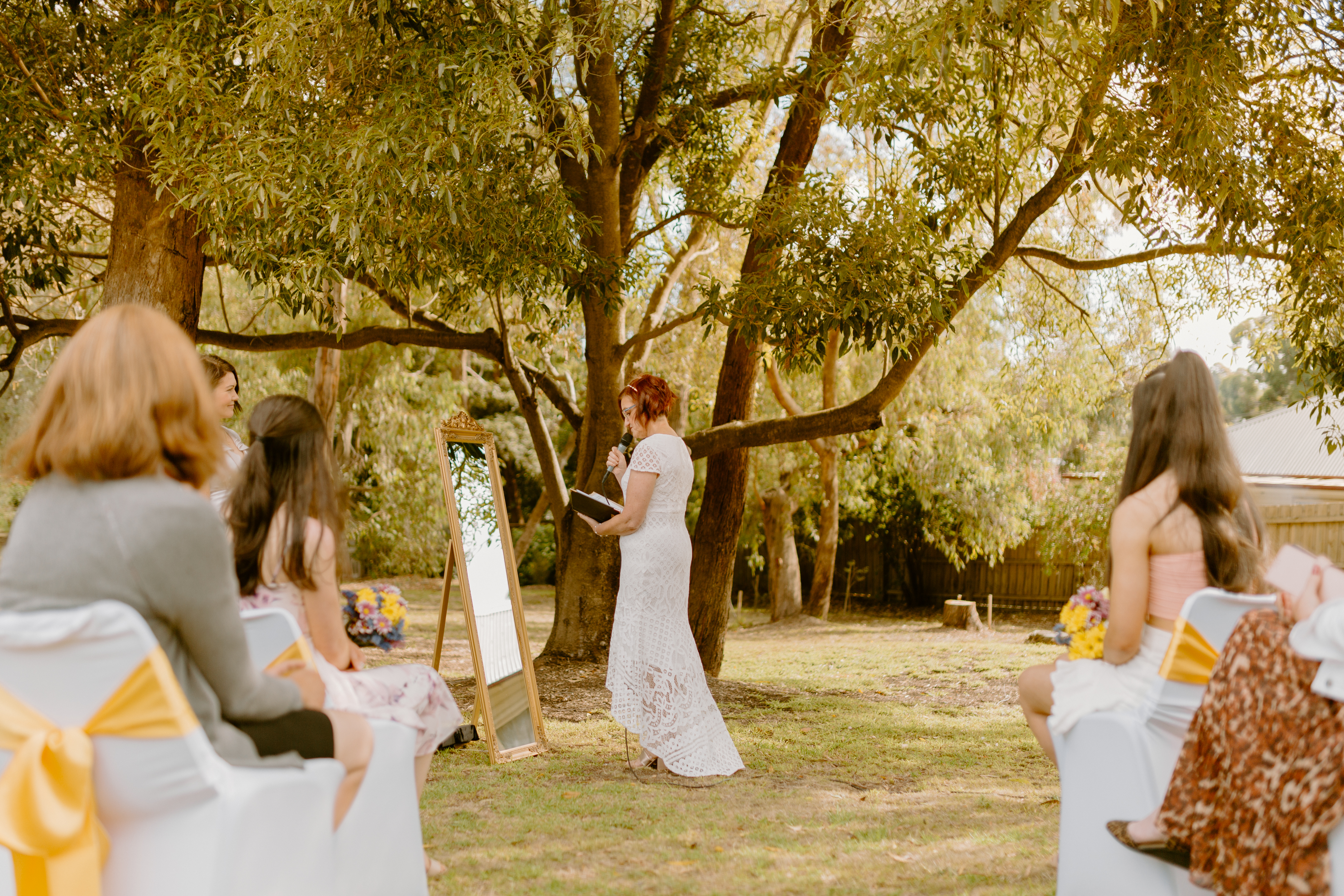 Robbie reading vows