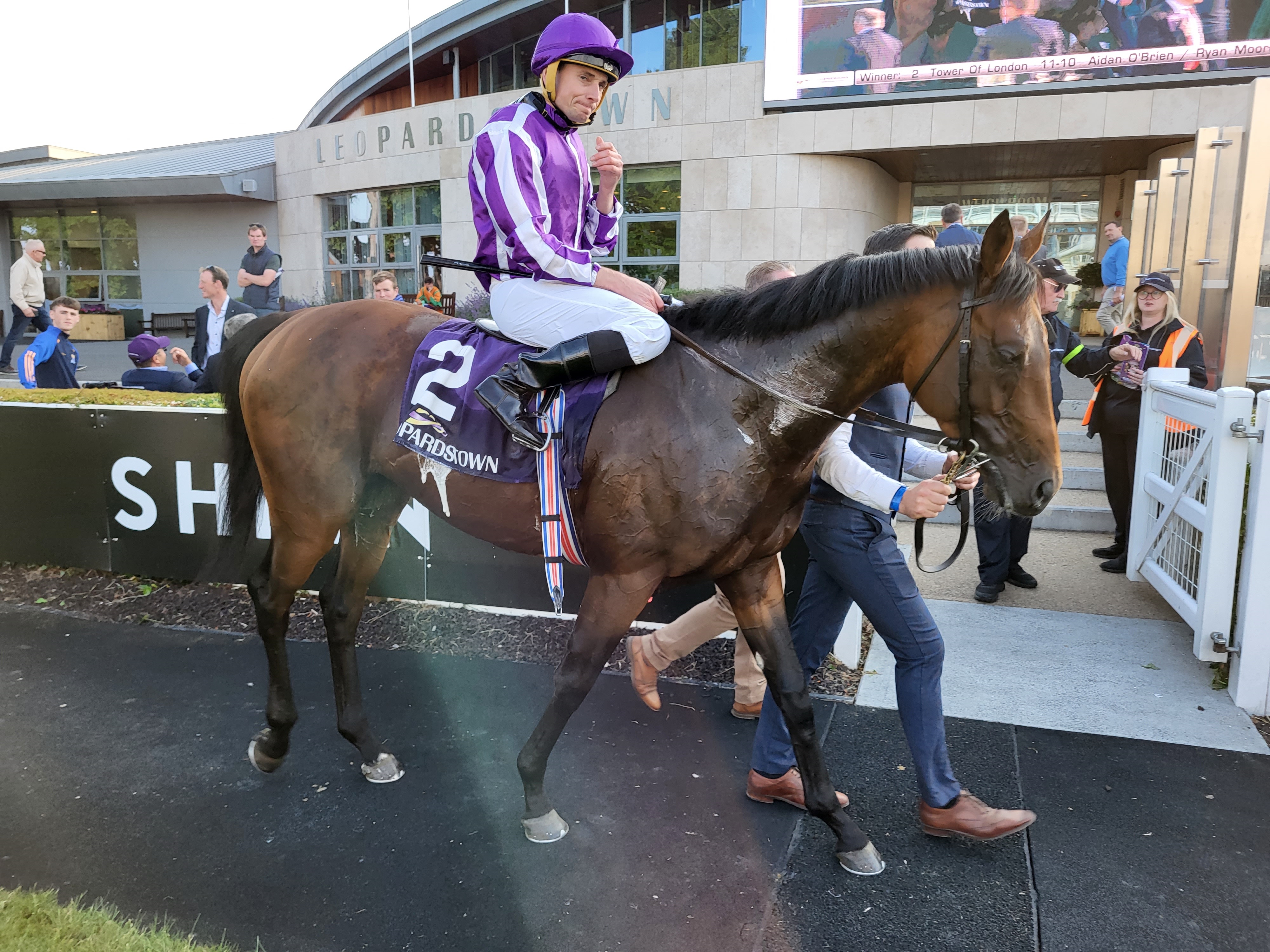 Ryan Moore with Tower Of London