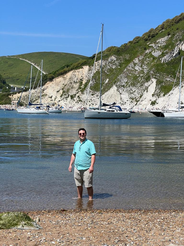 Ben at the beach