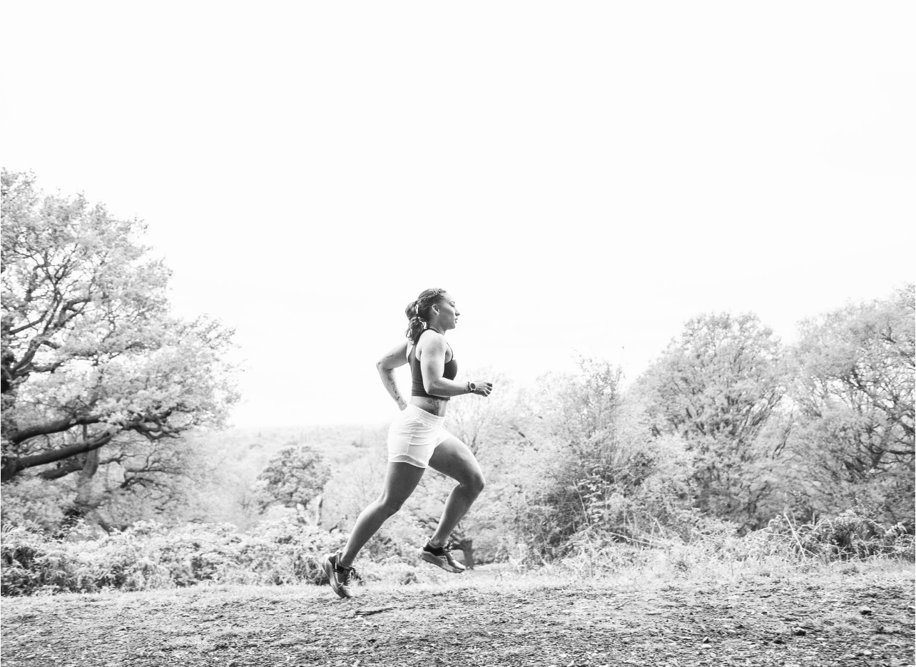 Woman running