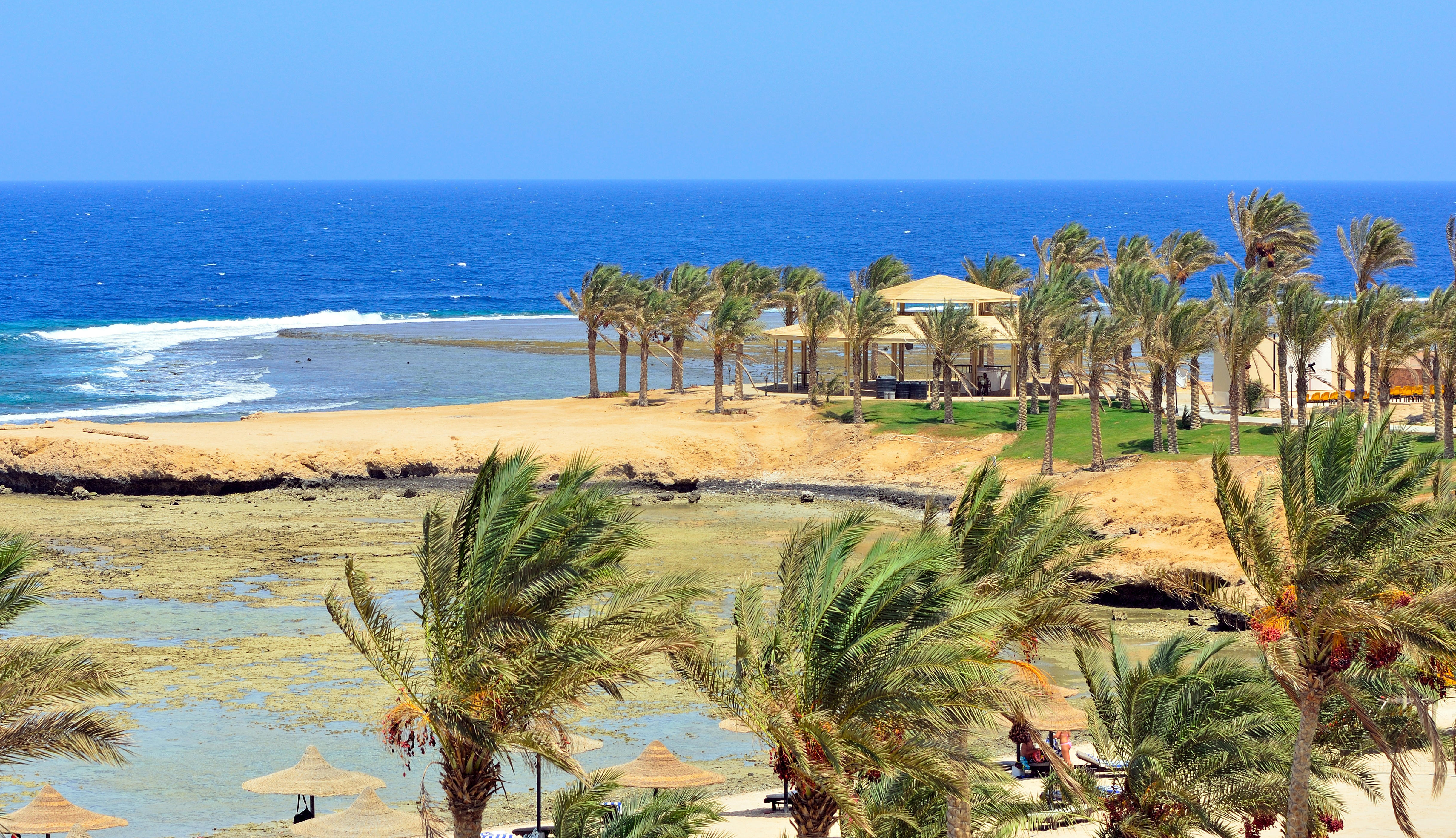 The resort town of Marsa Alam in Egypt