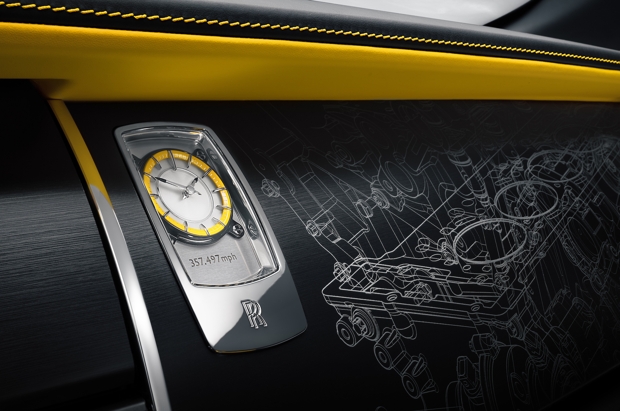 Rolls-Royce Clock