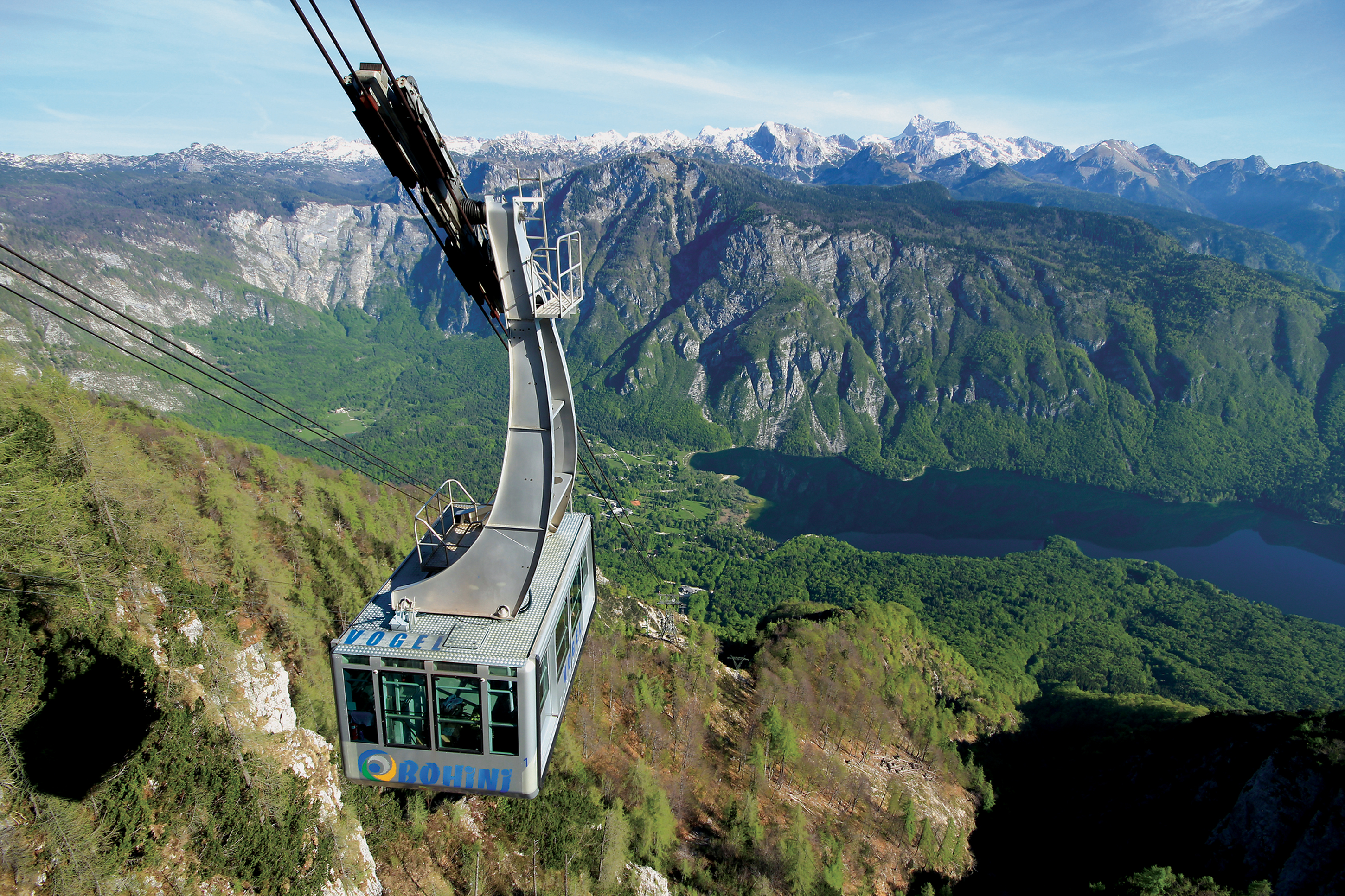 Cable car to Mount Vogel, Slovenia (Mitja Sodja, tirizem Bohinj/slovenia.info/PA)