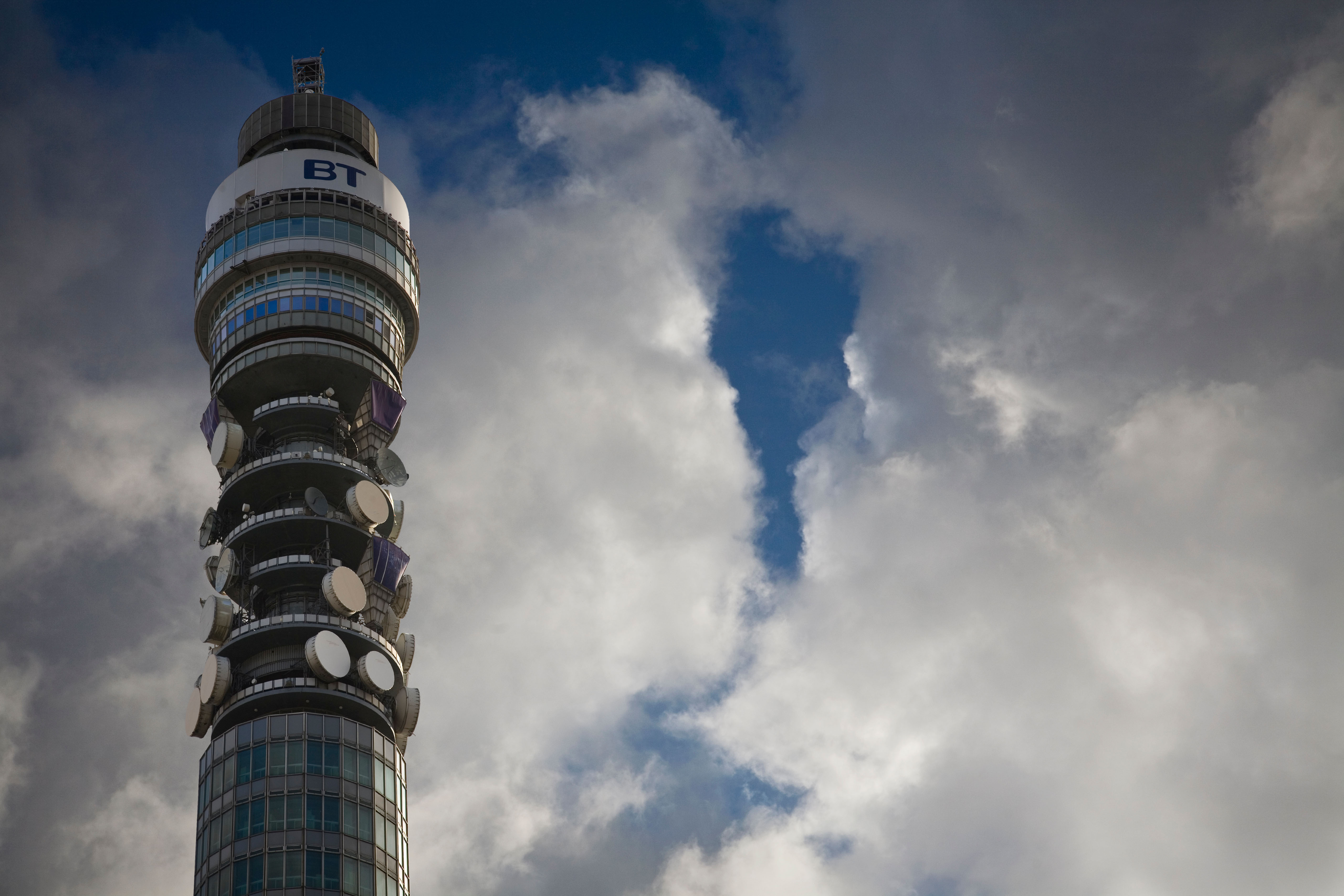 The BT Telecom Tower in London